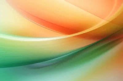 Abstract Background With Smooth Flowing Gradient Waves
