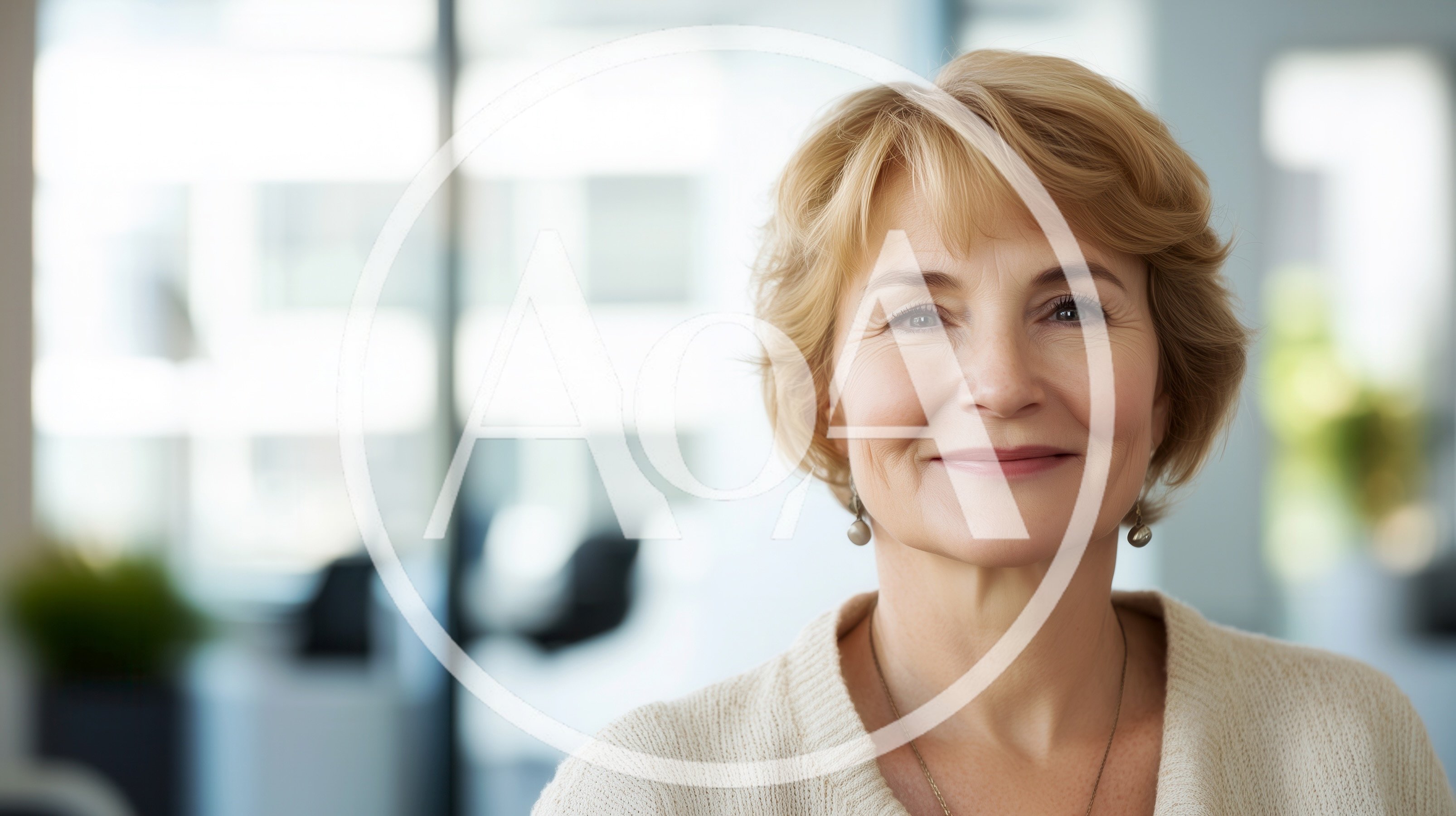 Portrait Of A Professional Mature Woman Smiling