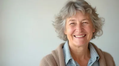 Portrait Of A Smiling Senior Woman