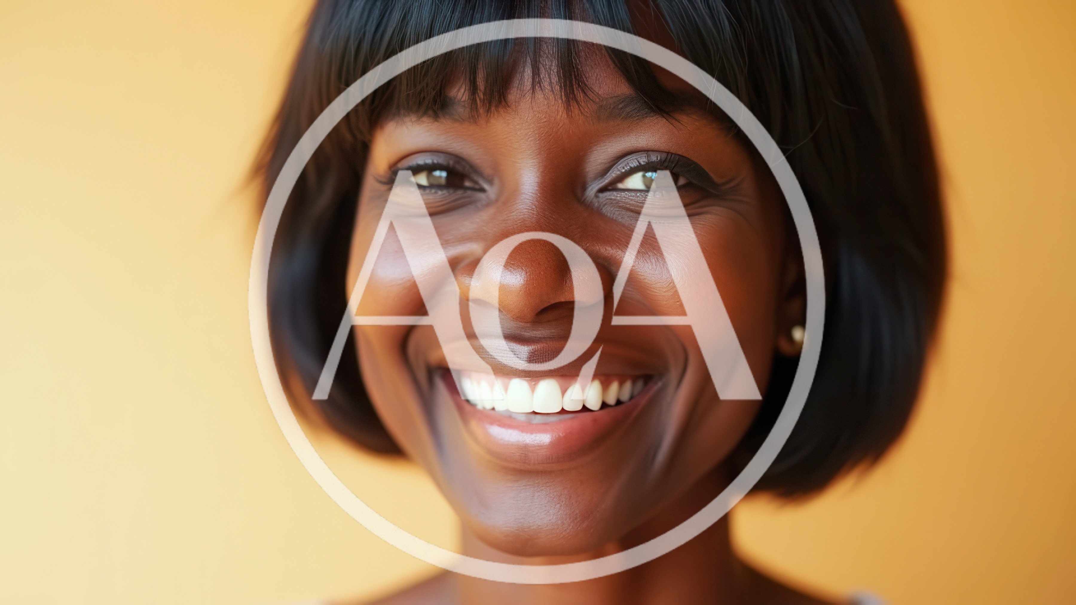 Portrait Of A Smiling Young Black Woman