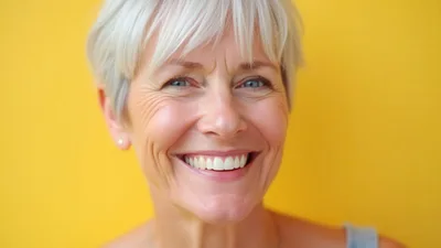Portrait Of A Smiling Mature Woman
