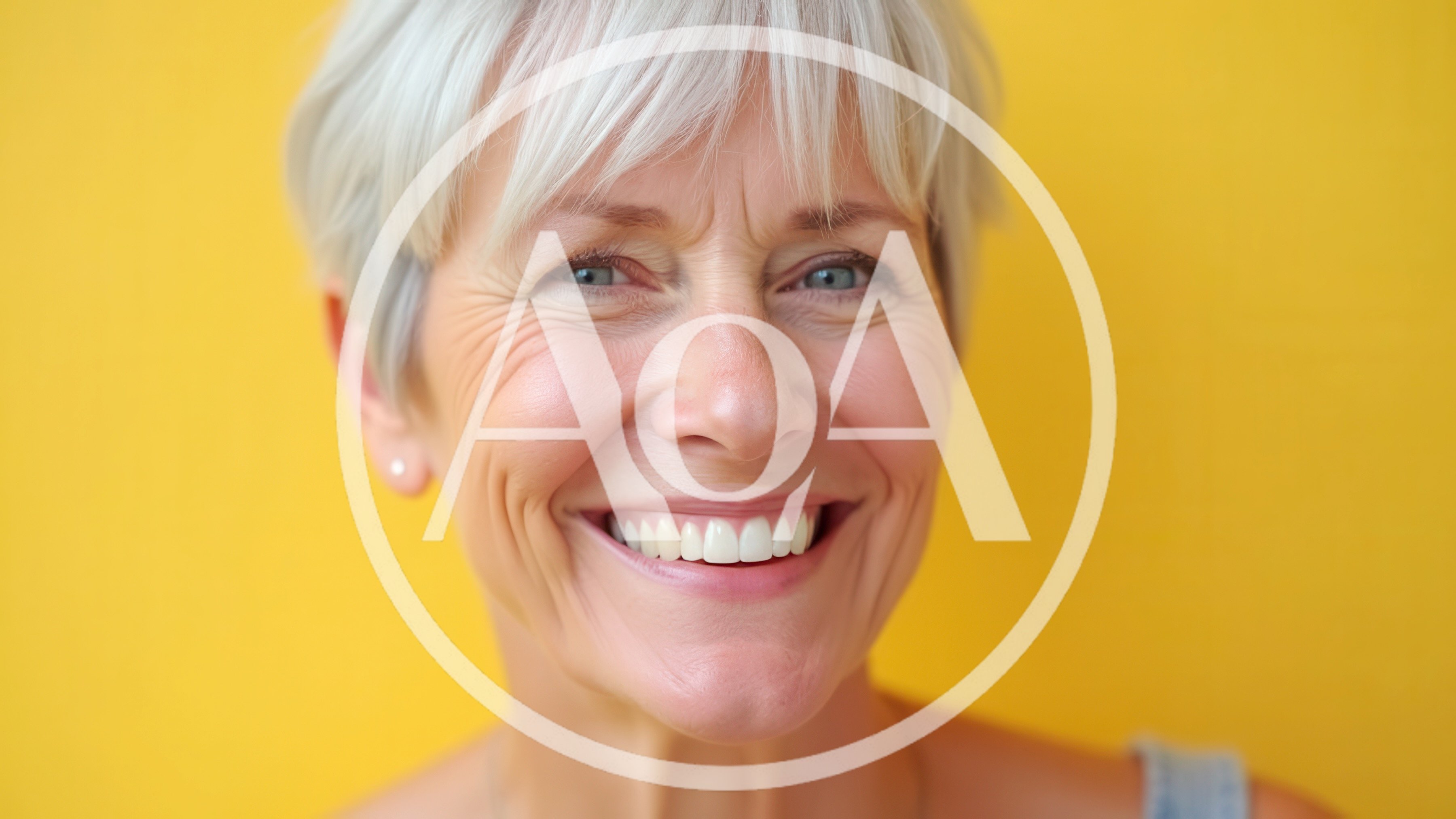Portrait Of A Smiling Mature Woman