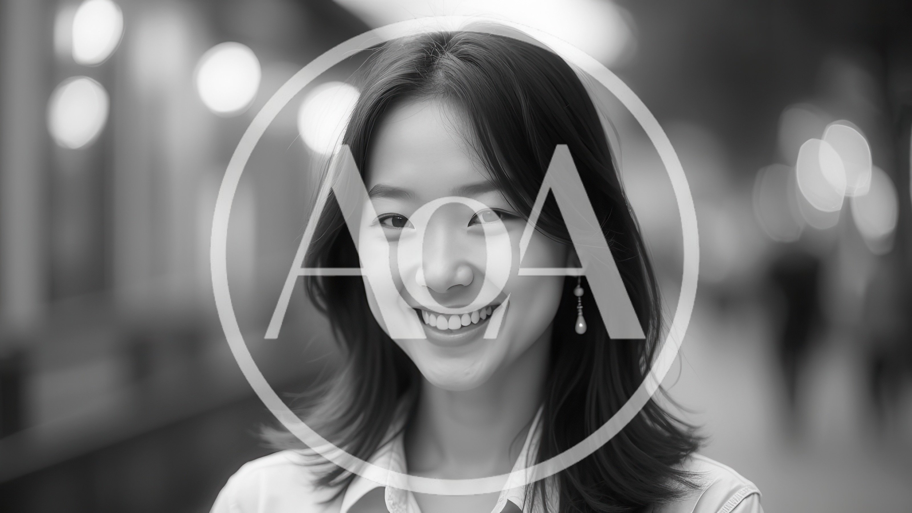 Portrait Of A Smiling Young Asian Woman
