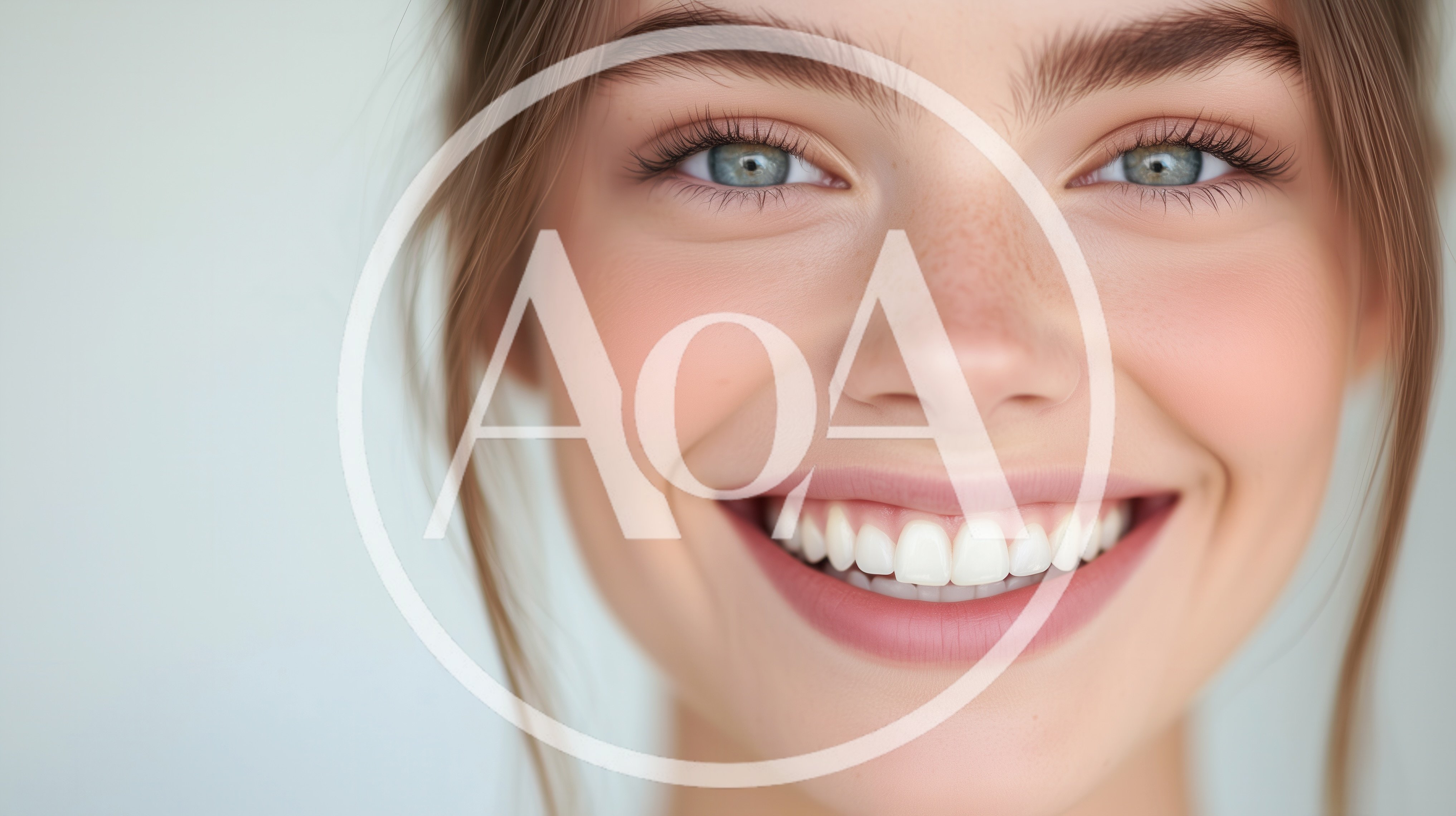Close Up Portrait Of A Smiling Young Woman