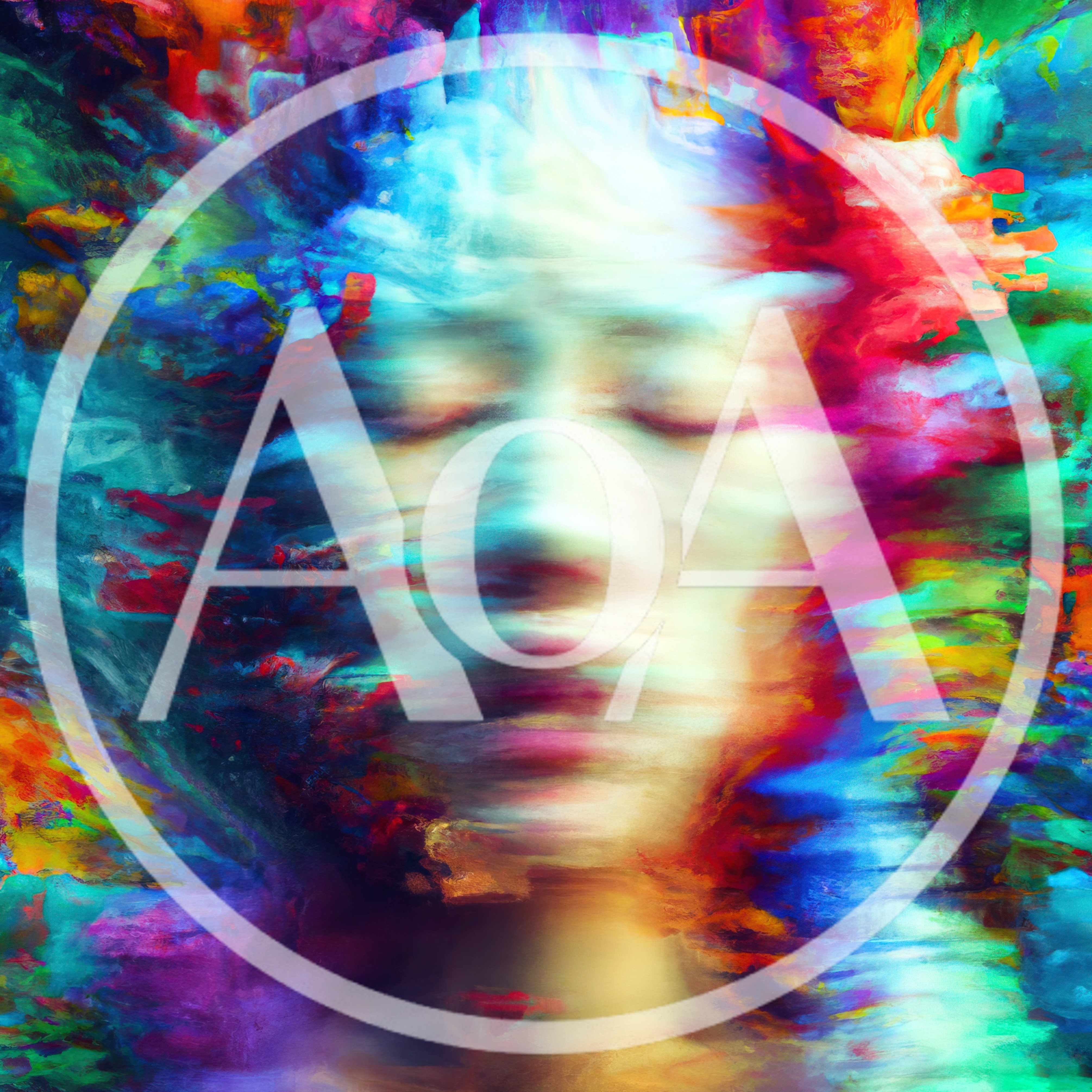 Abstract Portrait Of A Woman With Motion Blur