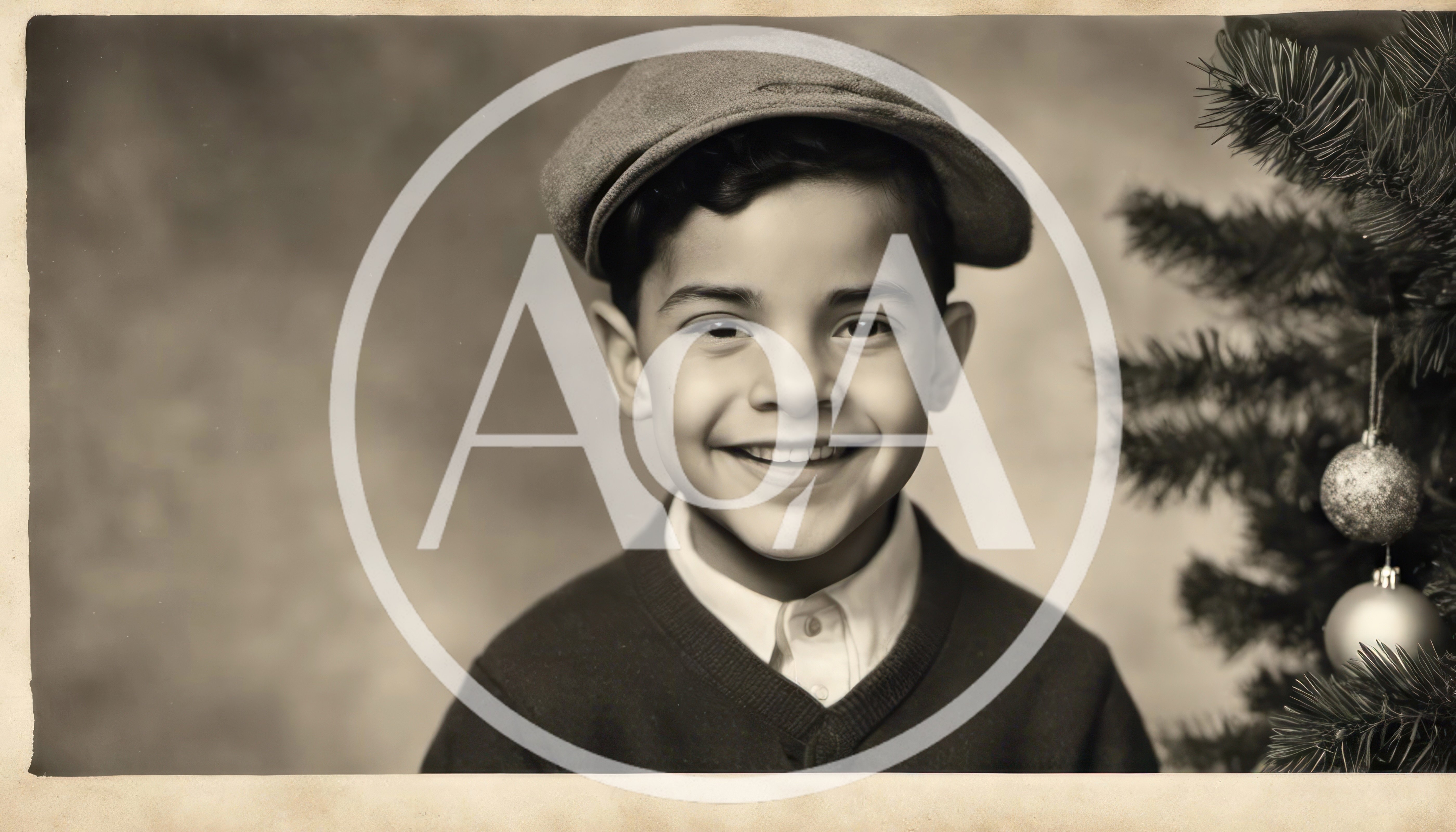 Vintage Portrait Of A Smiling Young Boy
