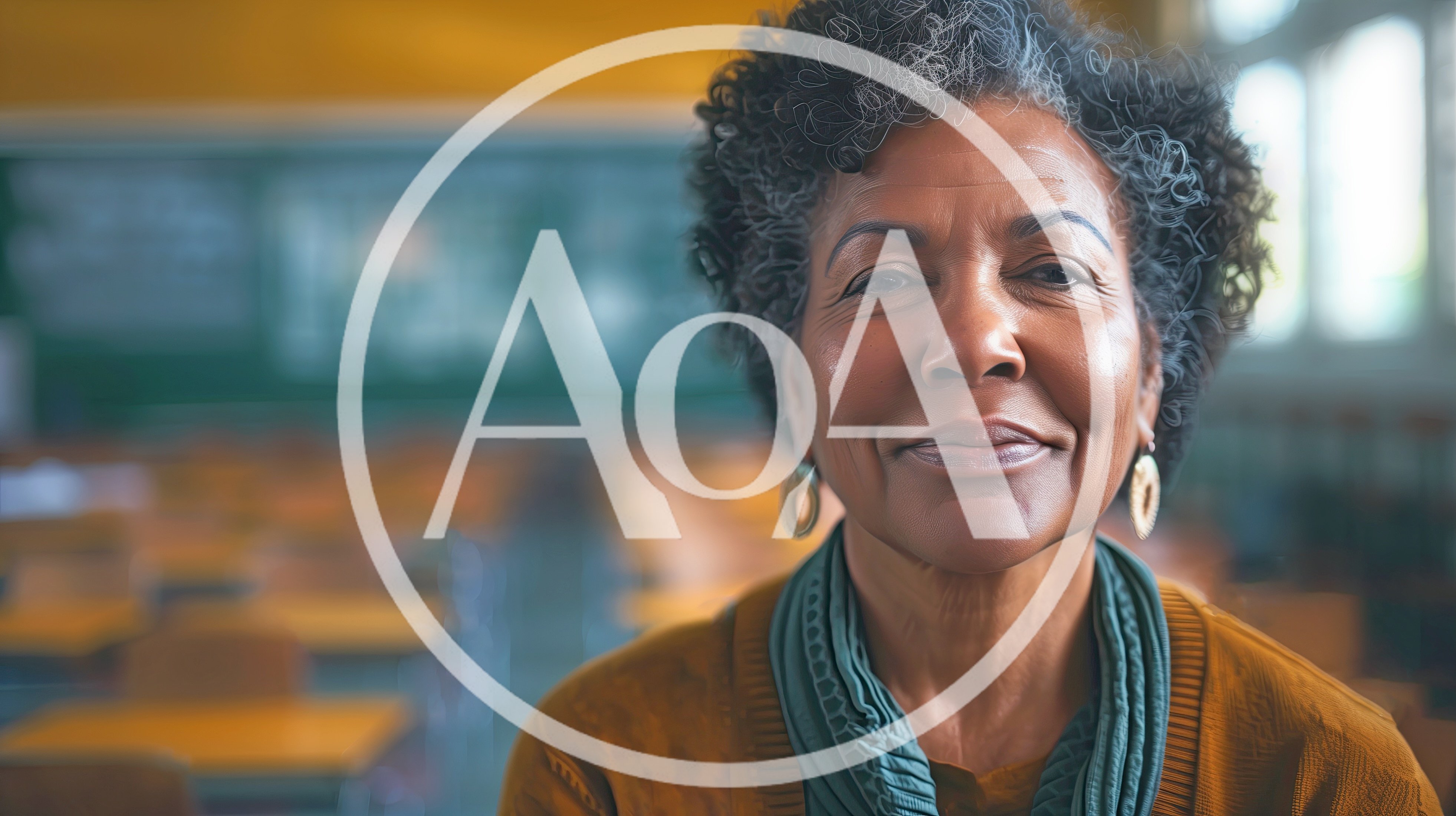 Portrait Of A Mature African American Female Teacher