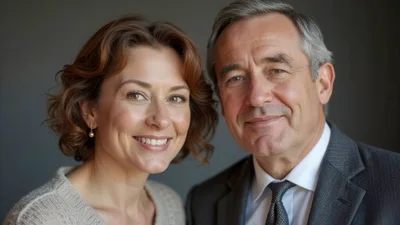 Portrait Of A Mature Professional Couple