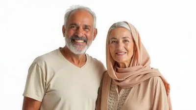 Portrait of a Happy Senior Couple