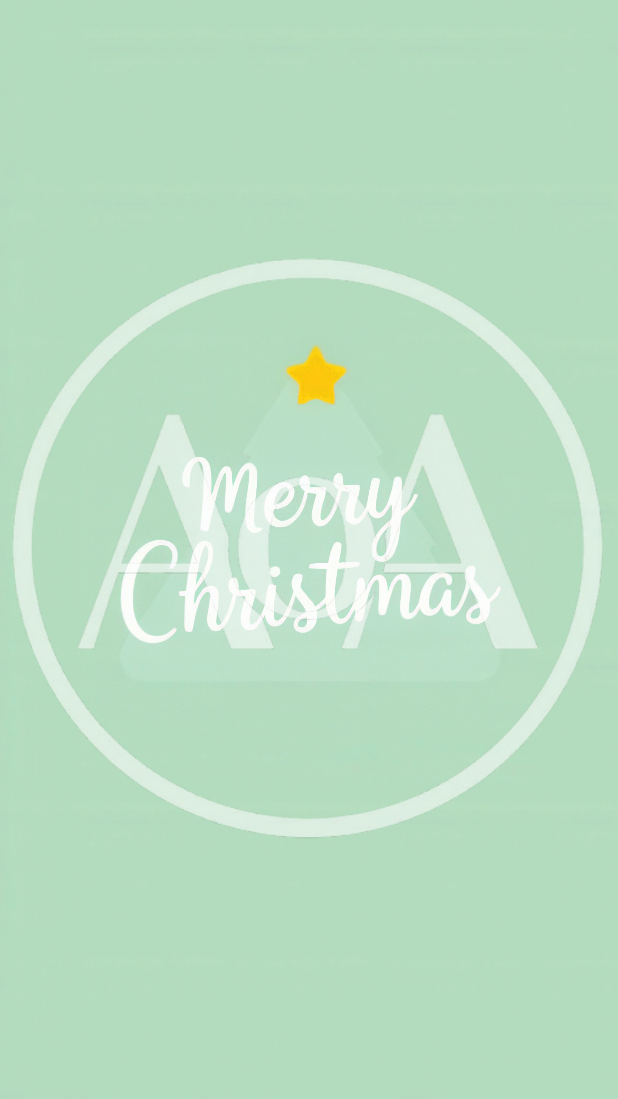 Minimalist Merry Christmas Greeting Card Design