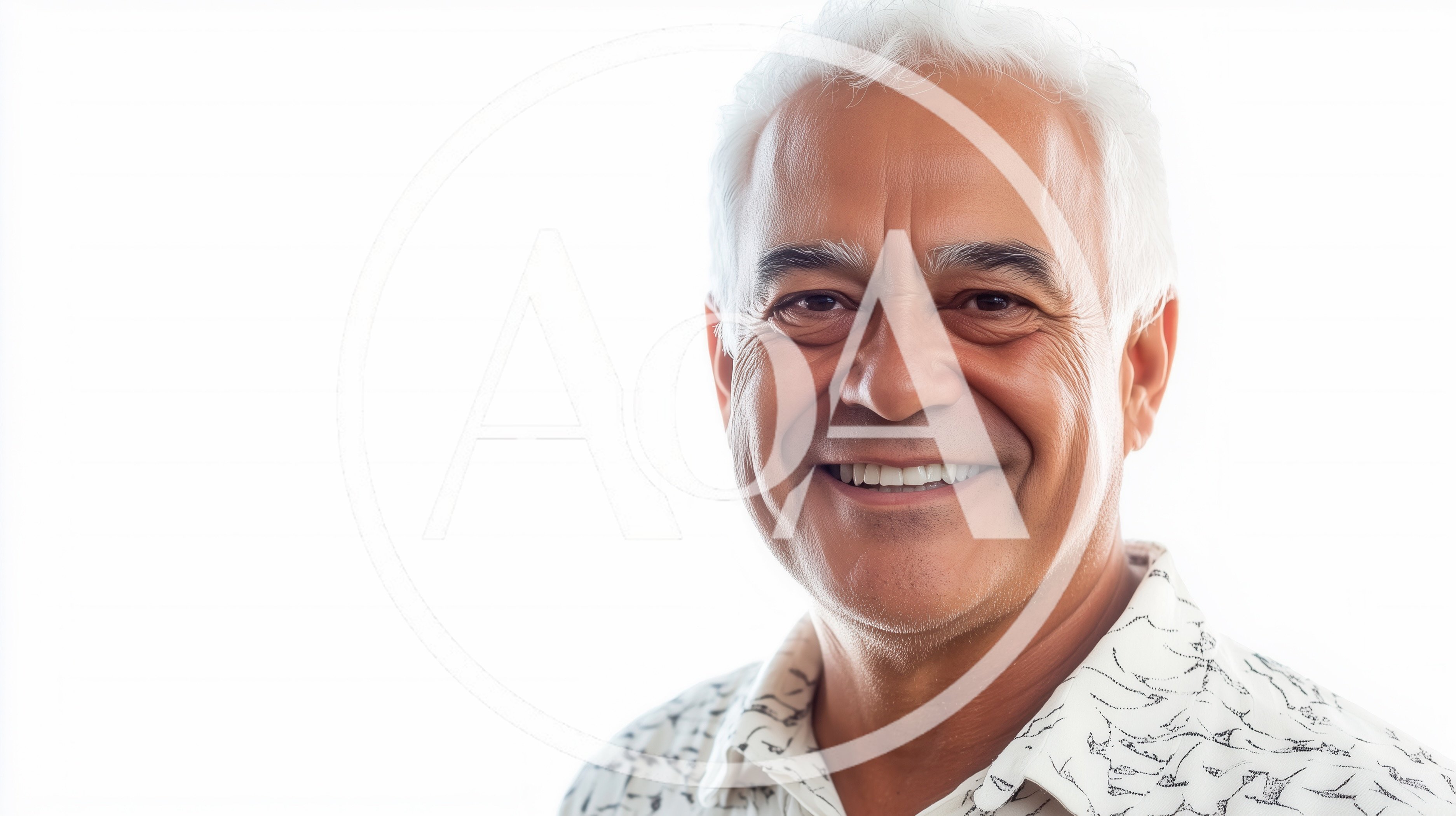 Portrait Of A Smiling Senior Man