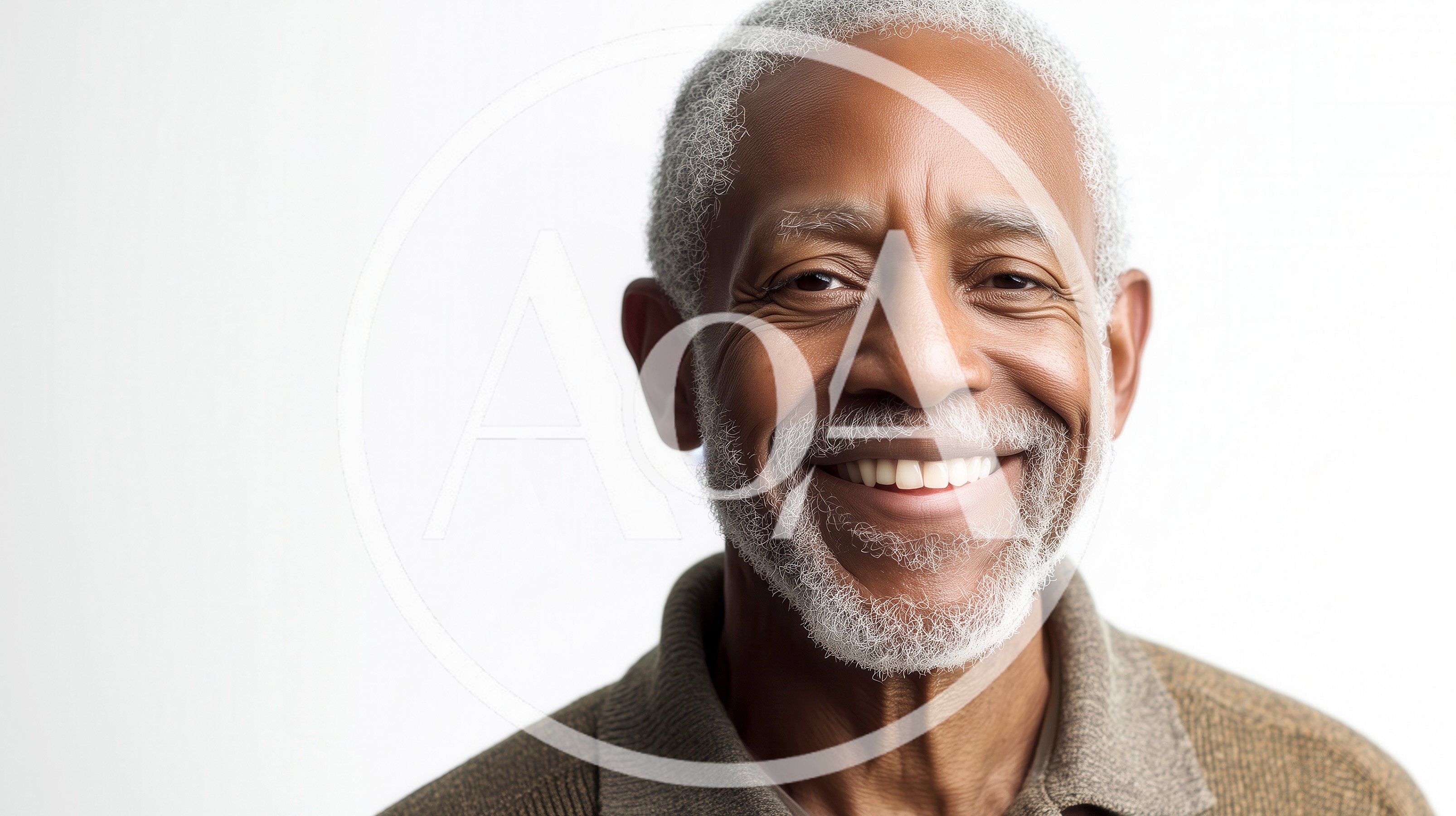 Portrait Of A Smiling Senior African American Man