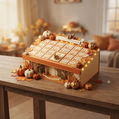 Thanksgiving Countdown Advent Calendar Decoration