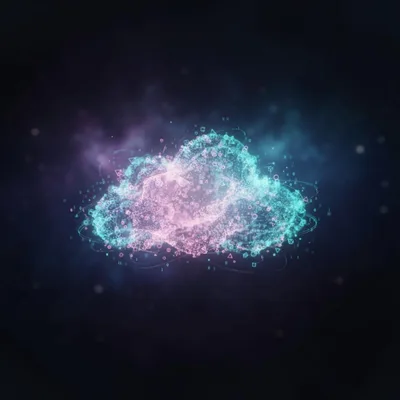 Digital Cloud Computing Data Visualization