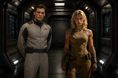Jason dinAlt and Meta, main characters of sci-fi novel Deathworld by Harry Harrison