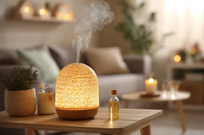 Aromatherapy Essential Oil Diffuser Emitting Mist