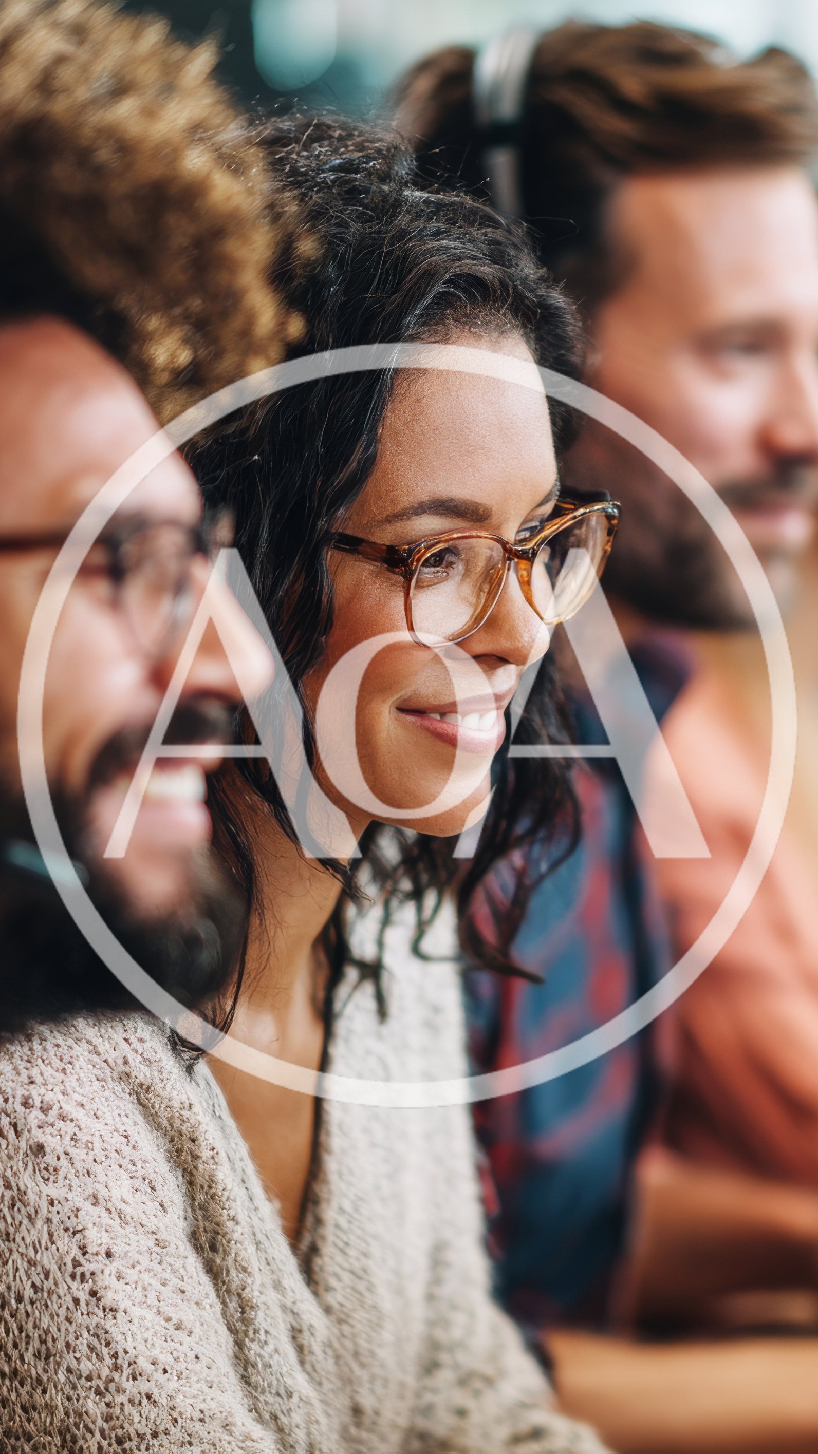Diverse Customer Service Representatives Working In A Call Center