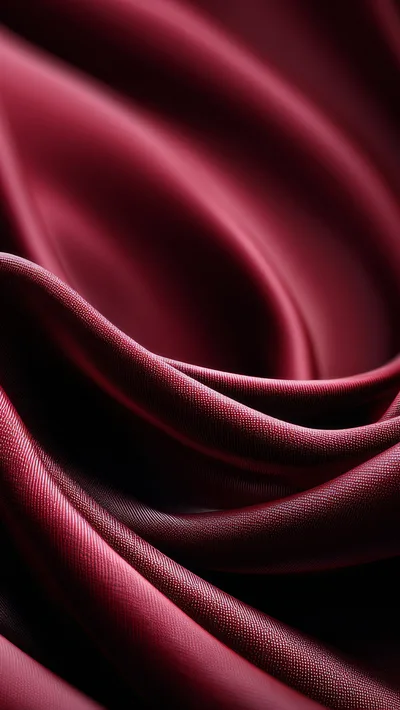 Abstract Background Of Deep Red Silk Fabric