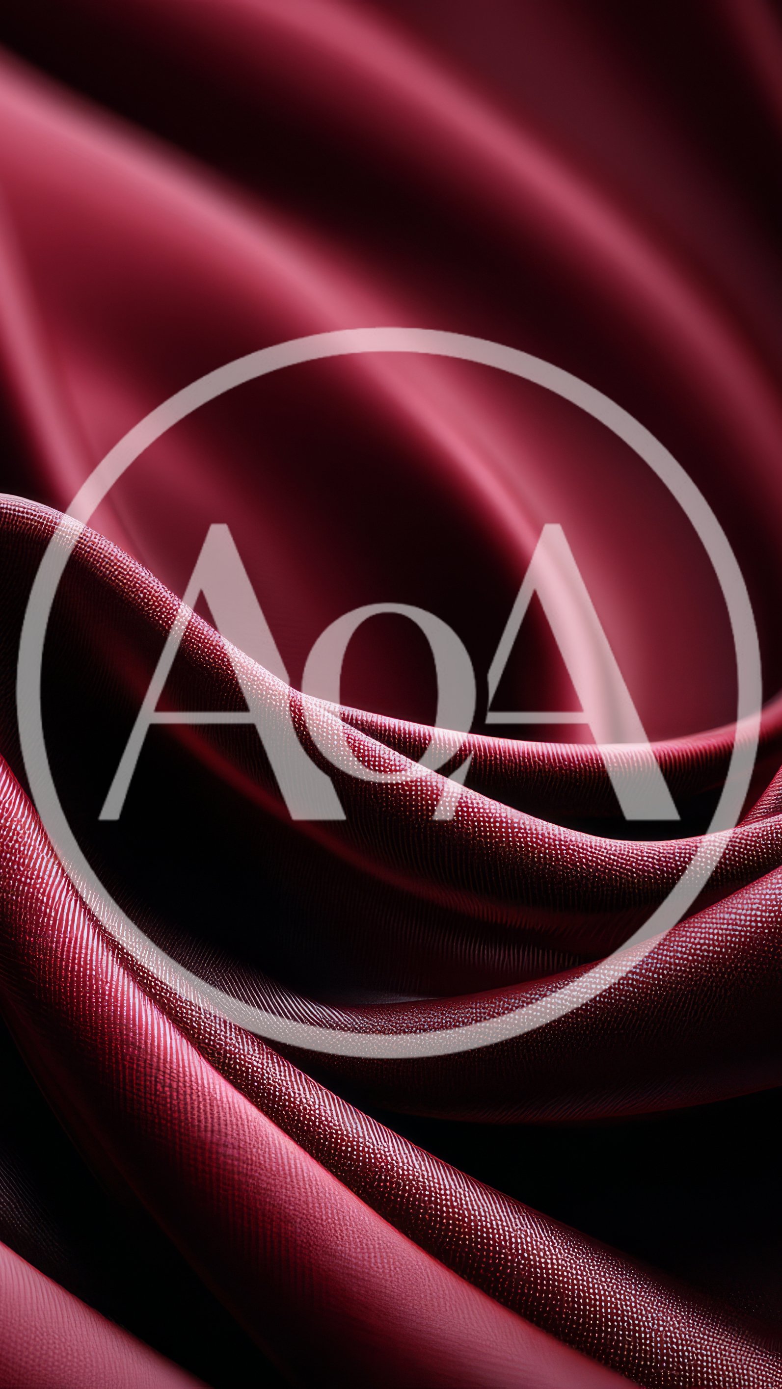 Abstract Background Of Deep Red Silk Fabric
