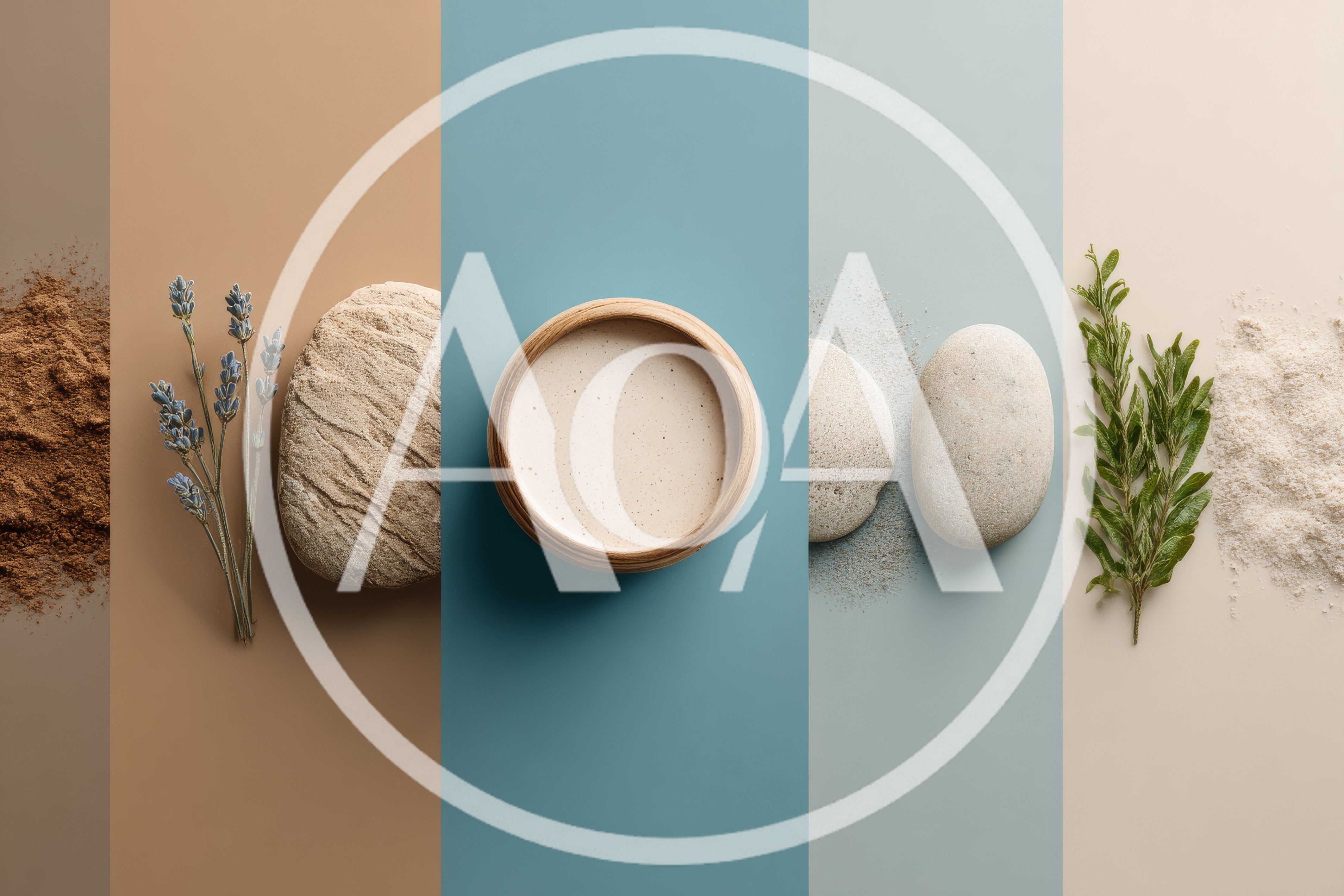 Spa Wellness Concept With Natural Ingredients And Stones