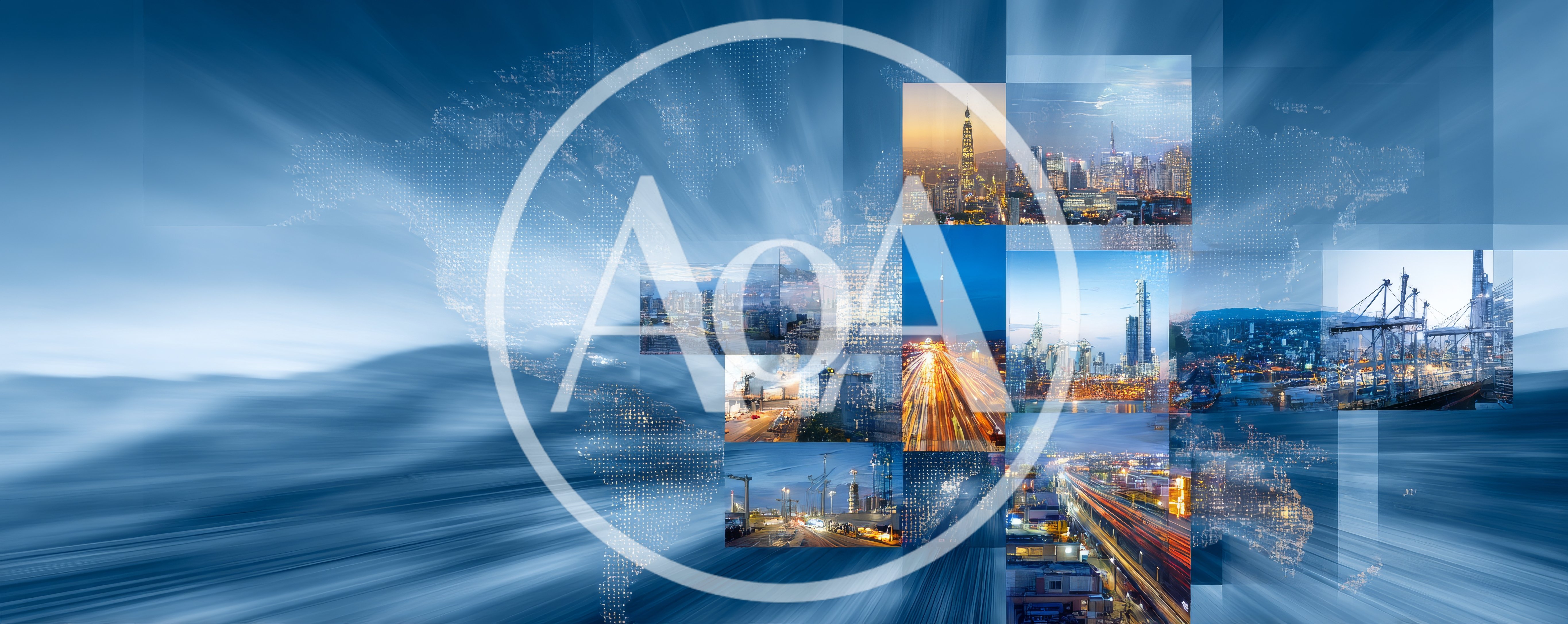 Global Business Infrastructure And Urban Development Concept