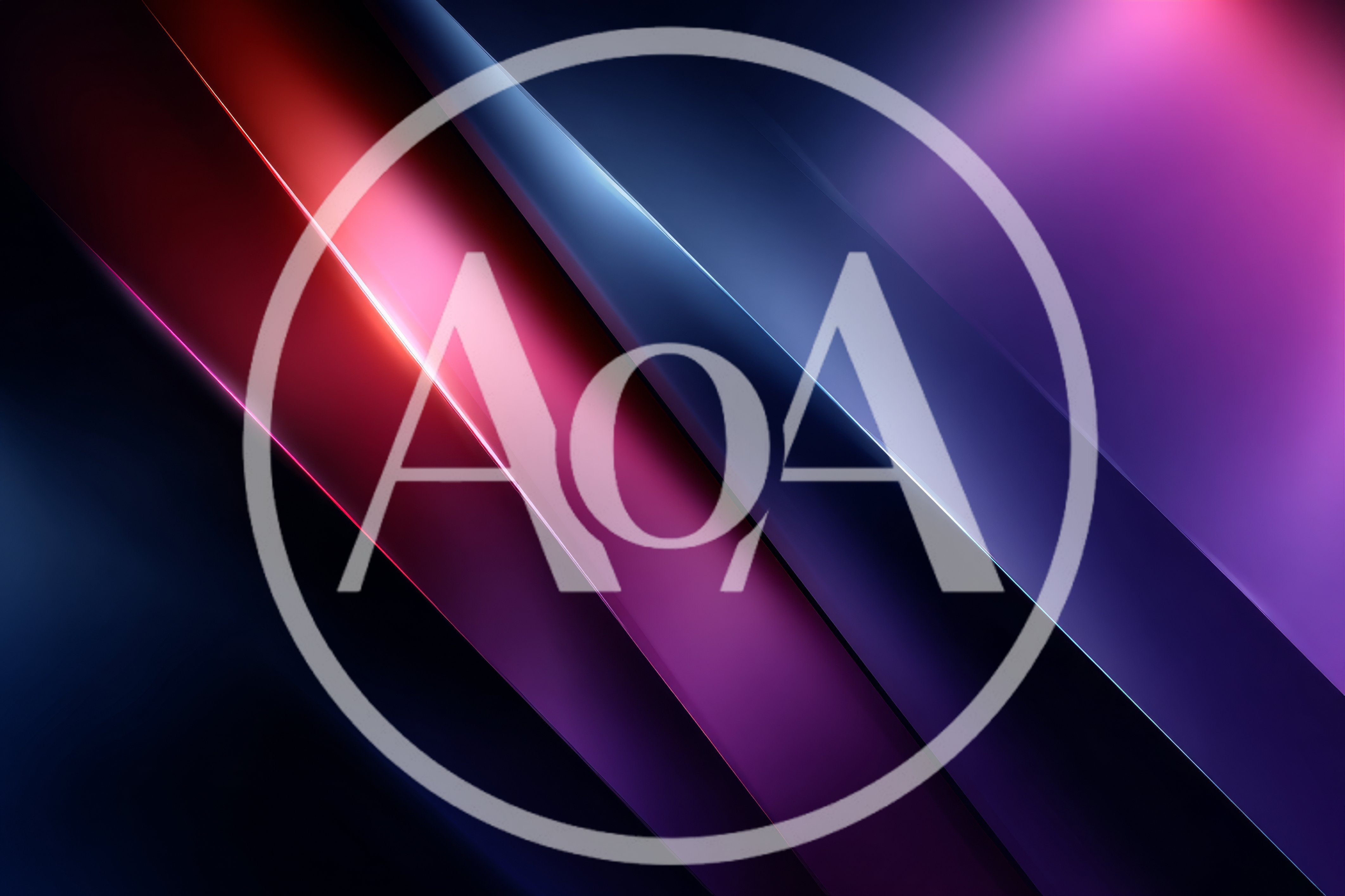 Abstract Background With Diagonal Glowing Light Streaks