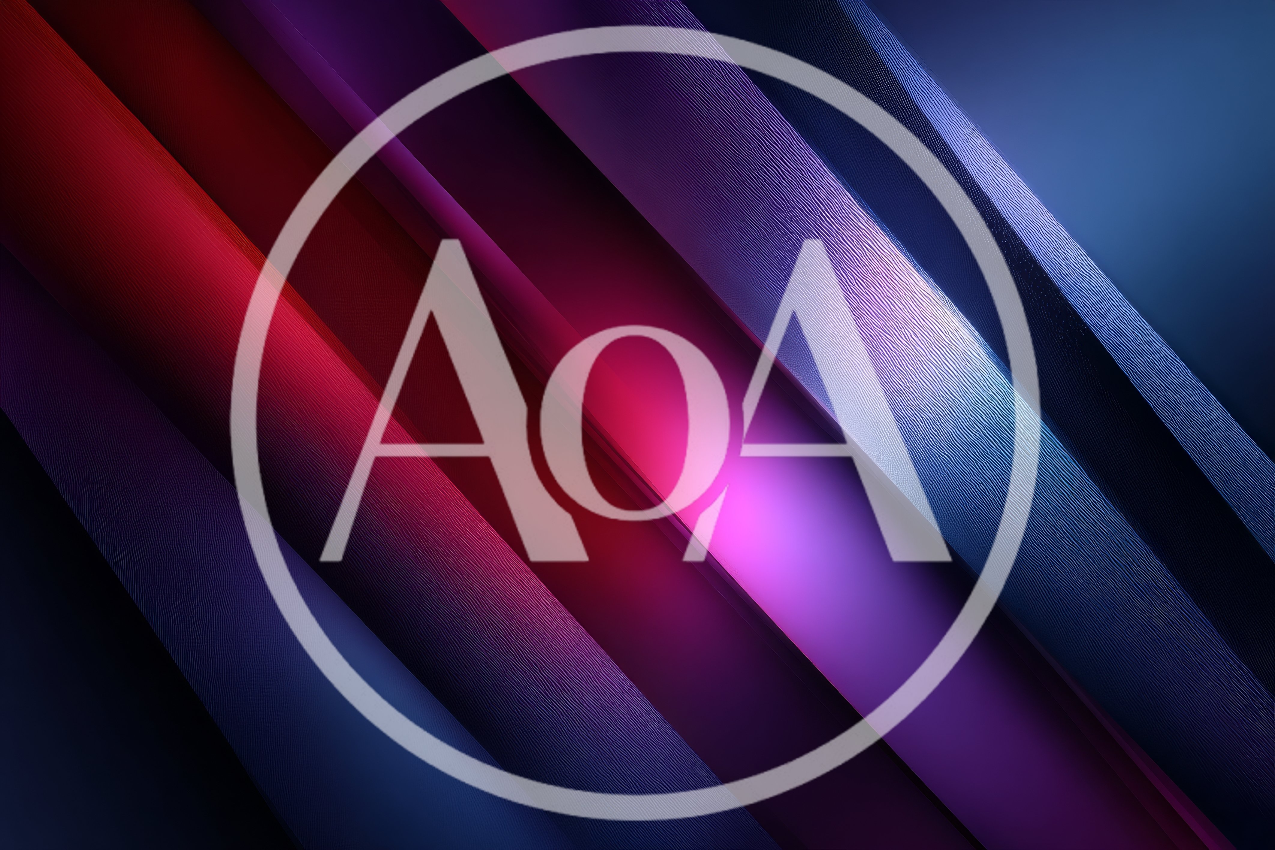 Abstract Background With Diagonal Glowing Neon Light Strips
