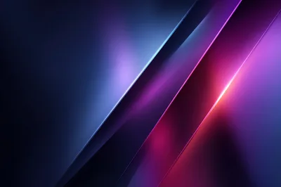 Abstract Background With Glowing Diagonal Light Streaks