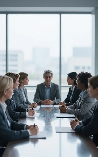 Diverse Business Team Having A Professional Meeting