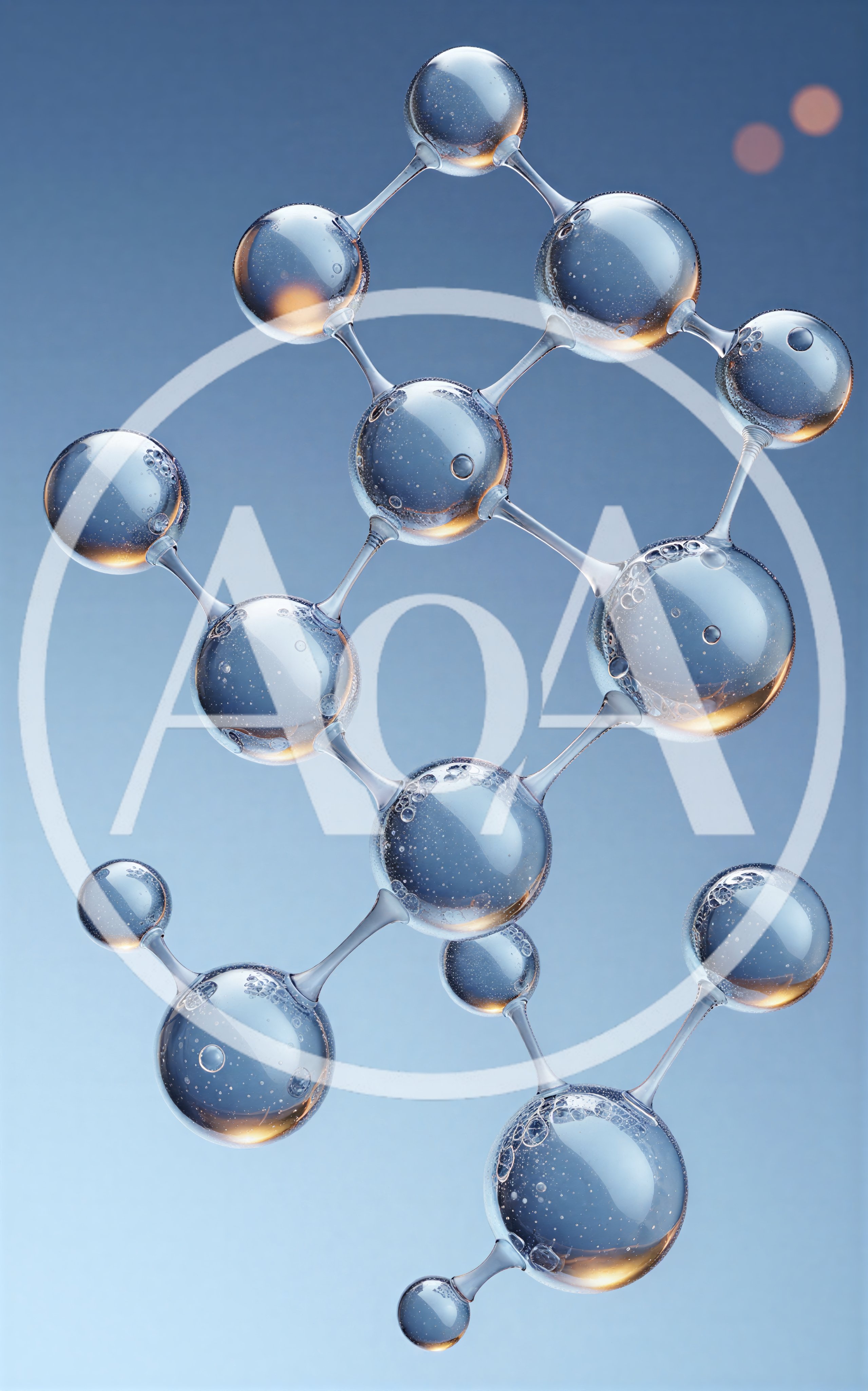 3D Rendered Molecular Structure Model