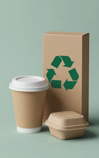 Eco Friendly Takeaway Food Packaging Set