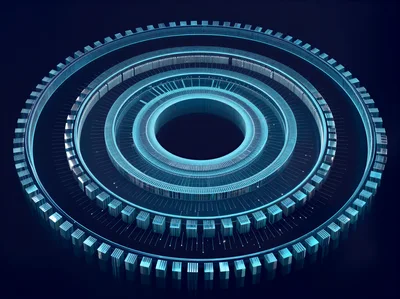 Abstract Digital Circular Data Processing Structure