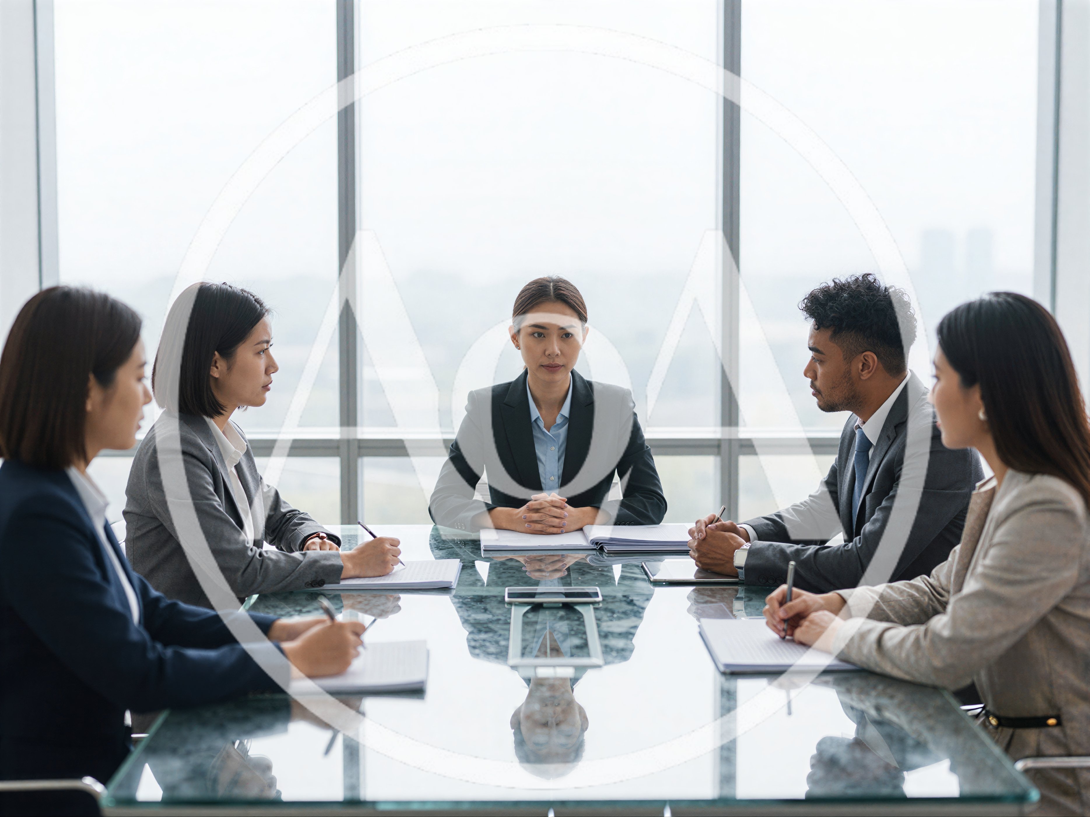 Diverse Business Team Having A Professional Meeting