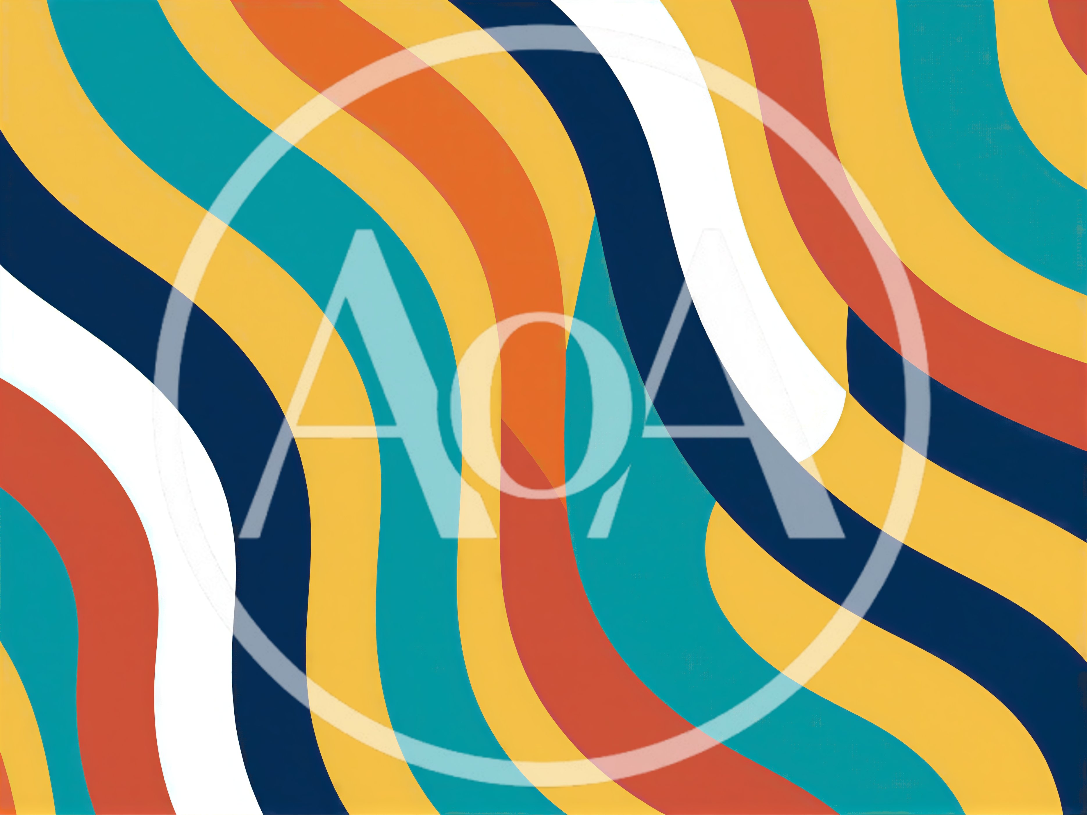 Abstract Retro Wavy Lines Background Pattern
