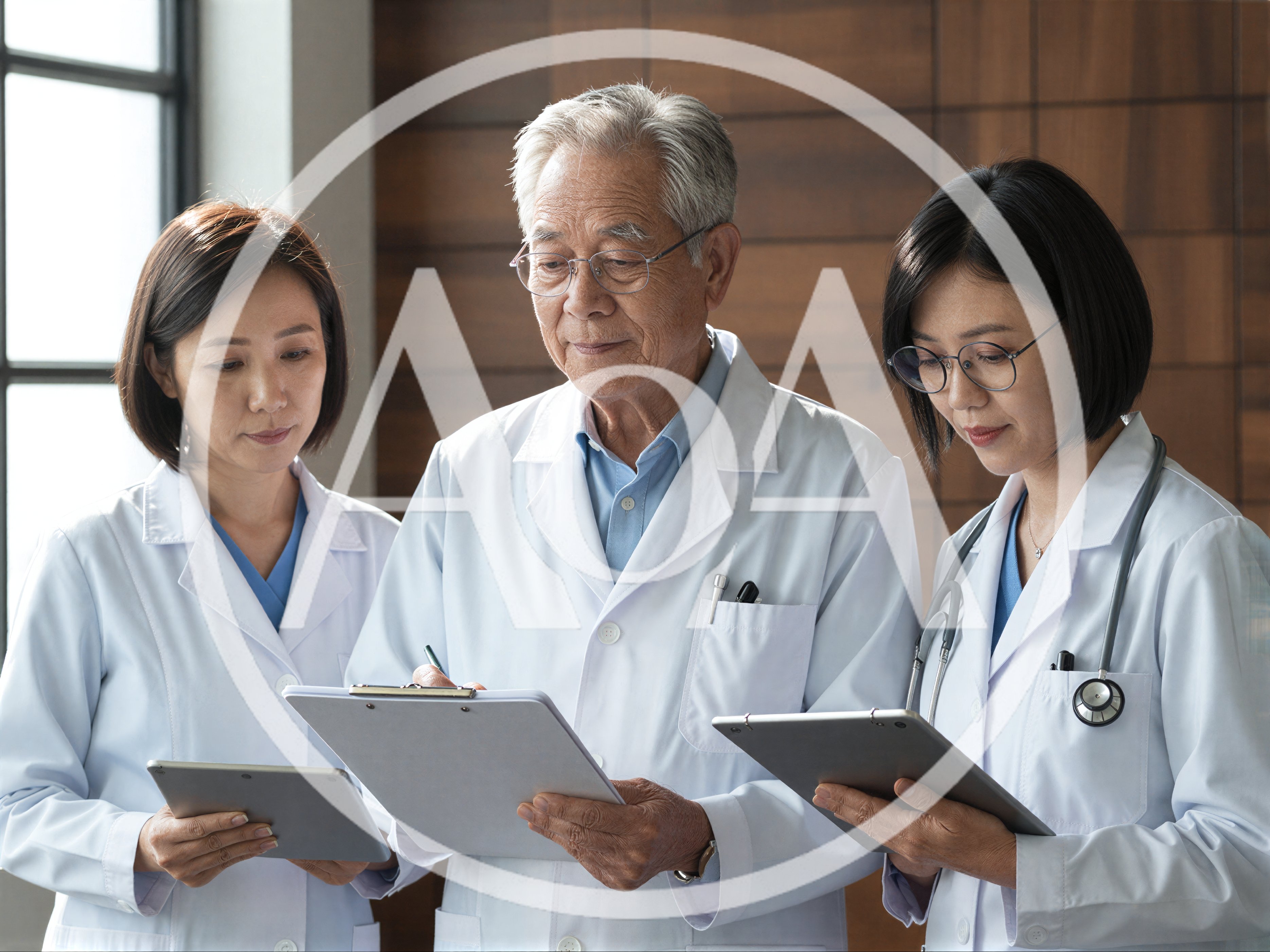 Medical Professionals Reviewing Patient Data Together