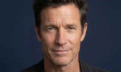 Portrait Of A Mature Man With Stubble