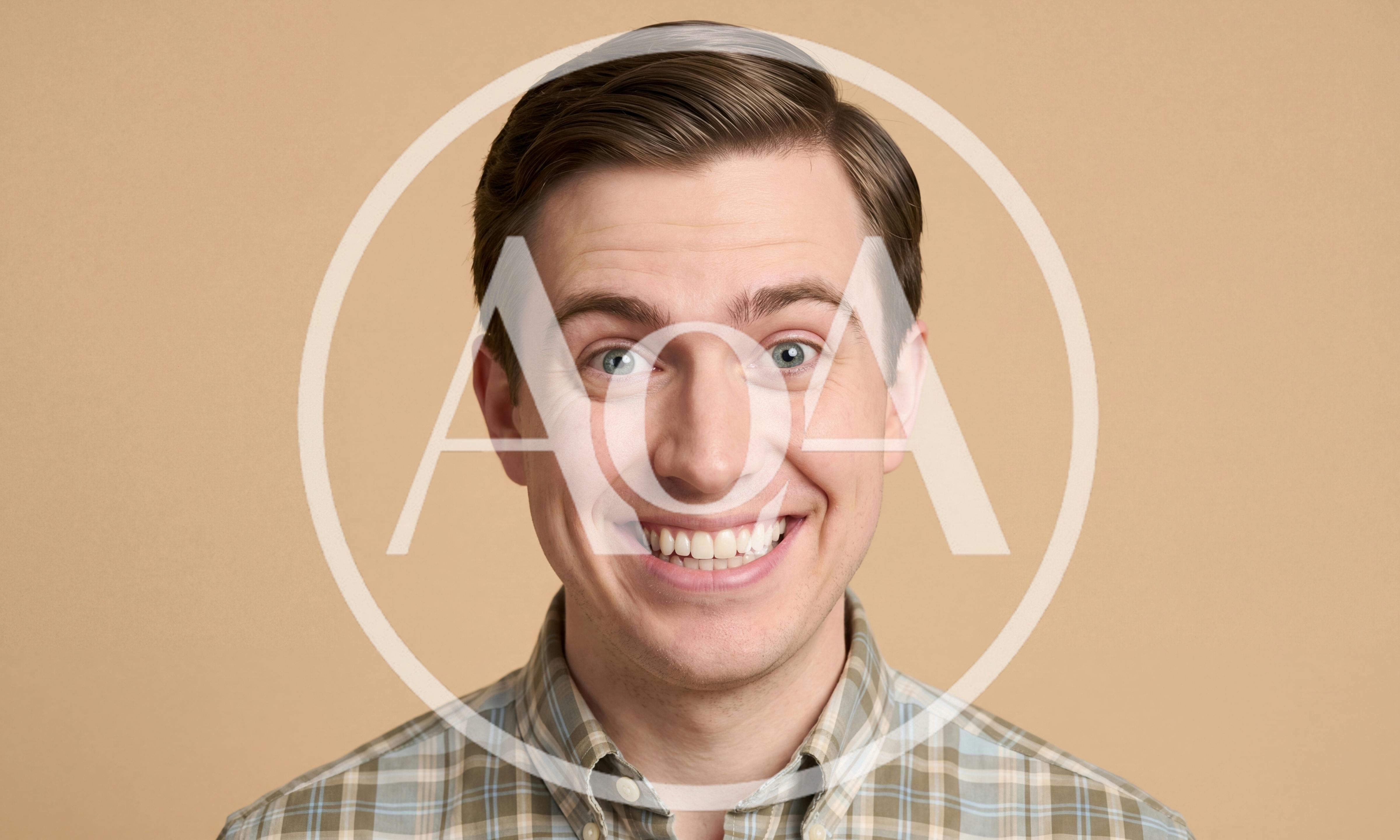 Portrait Of A Smiling Young Man