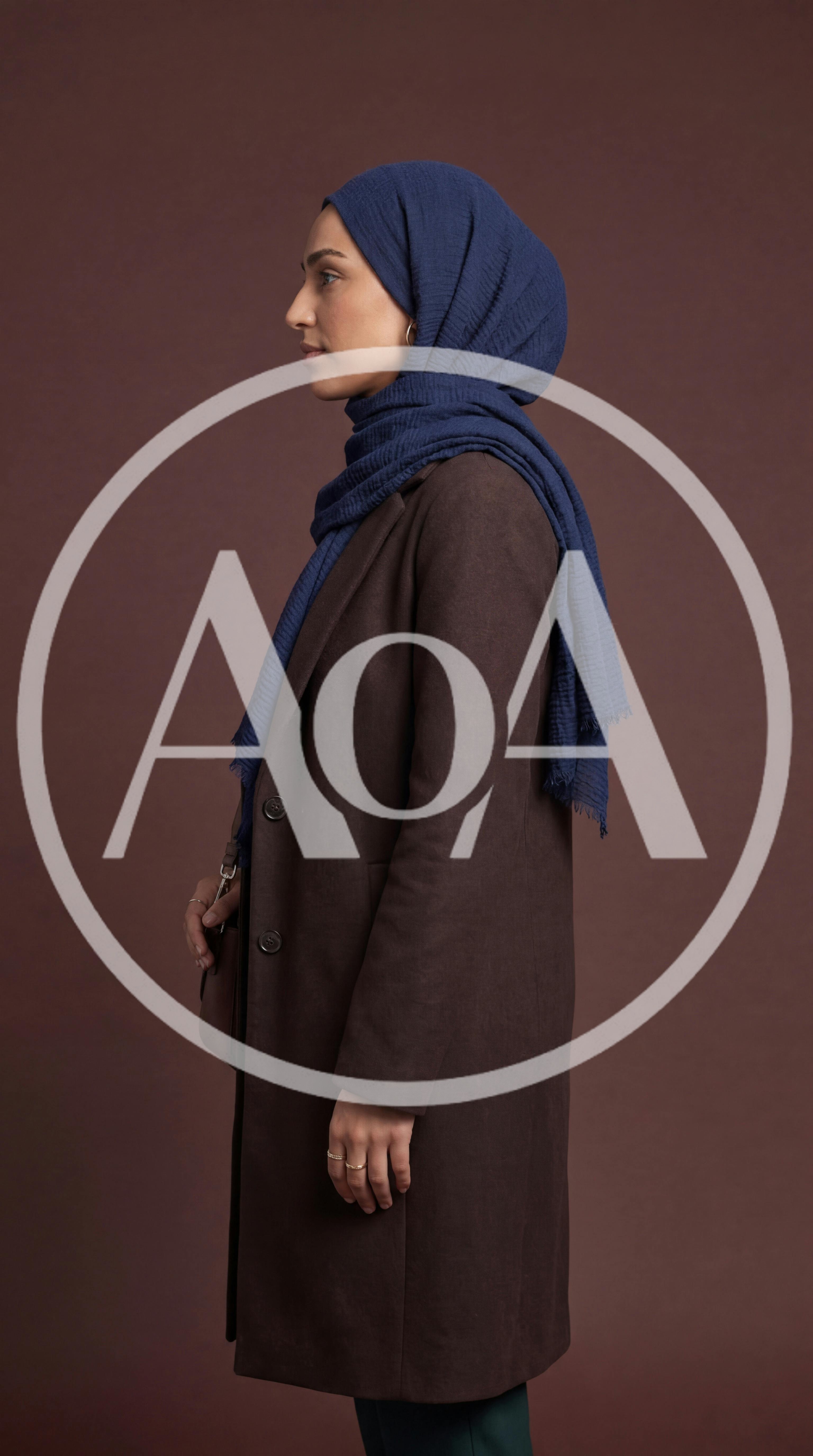Side Profile Of A Woman Wearing A Hijab