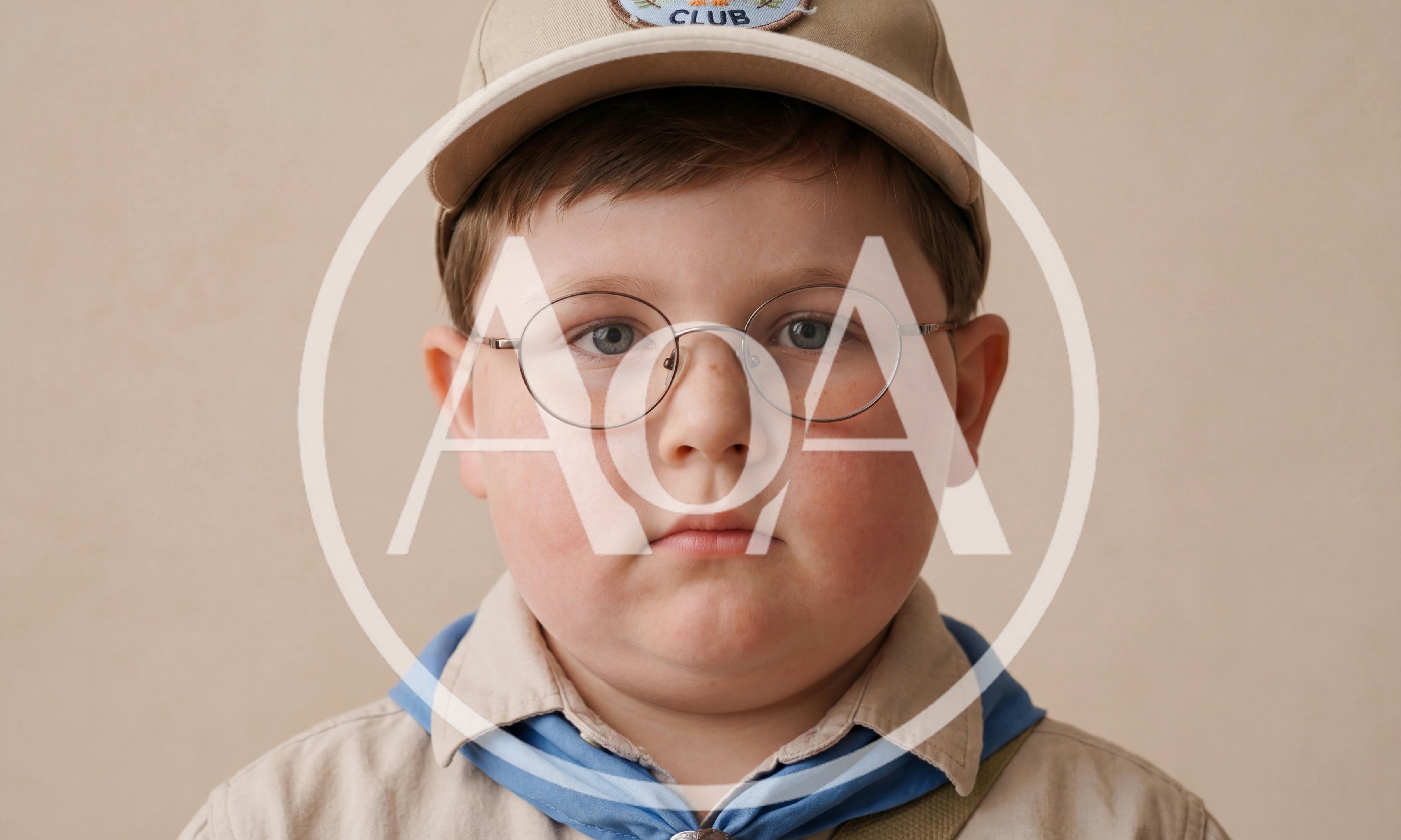 Portrait Of A Young Boy In Scout Uniform