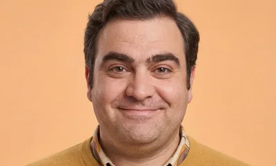 Portrait Of A Middle Aged Man Smiling