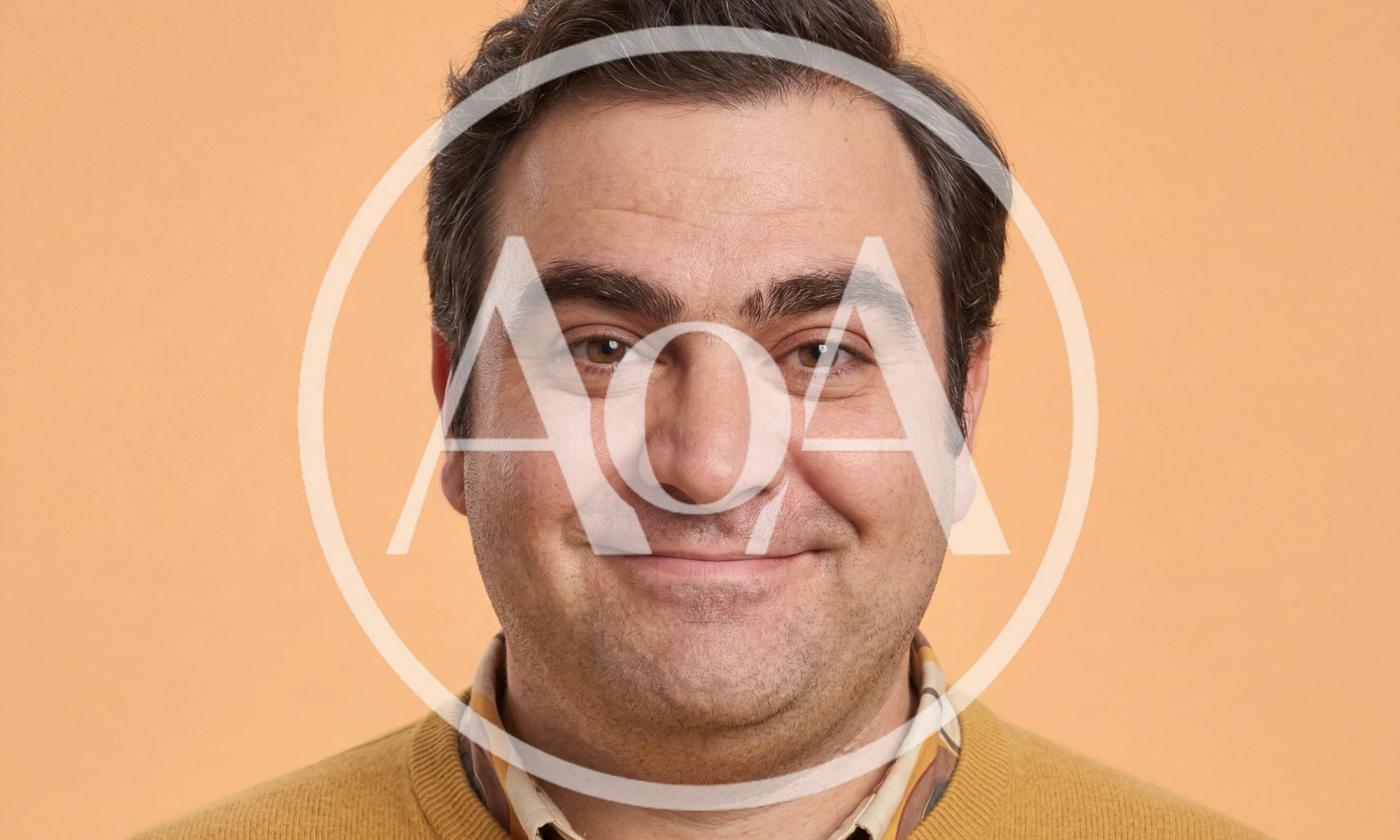 Portrait Of A Middle Aged Man Smiling