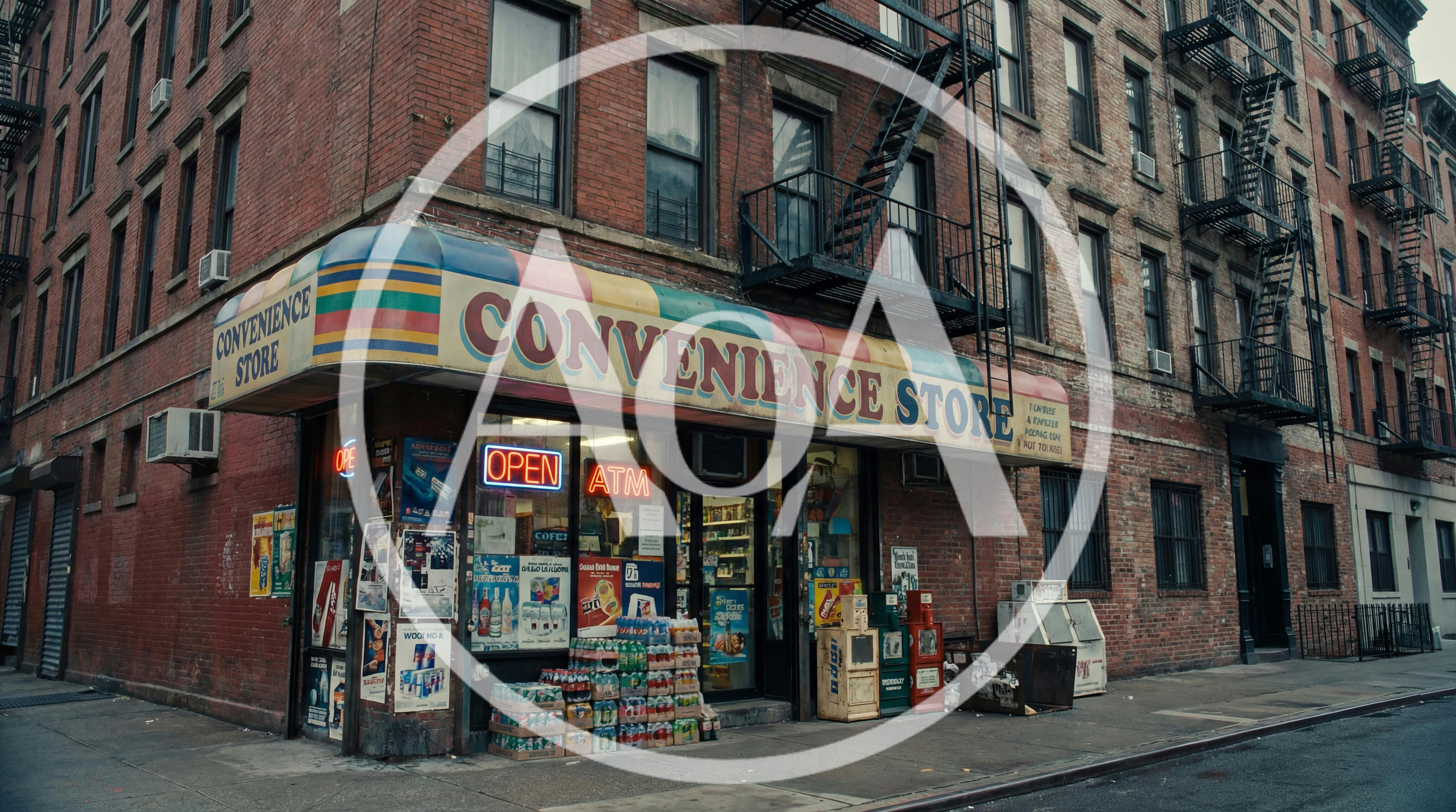 Corner Convenience Store In New York City