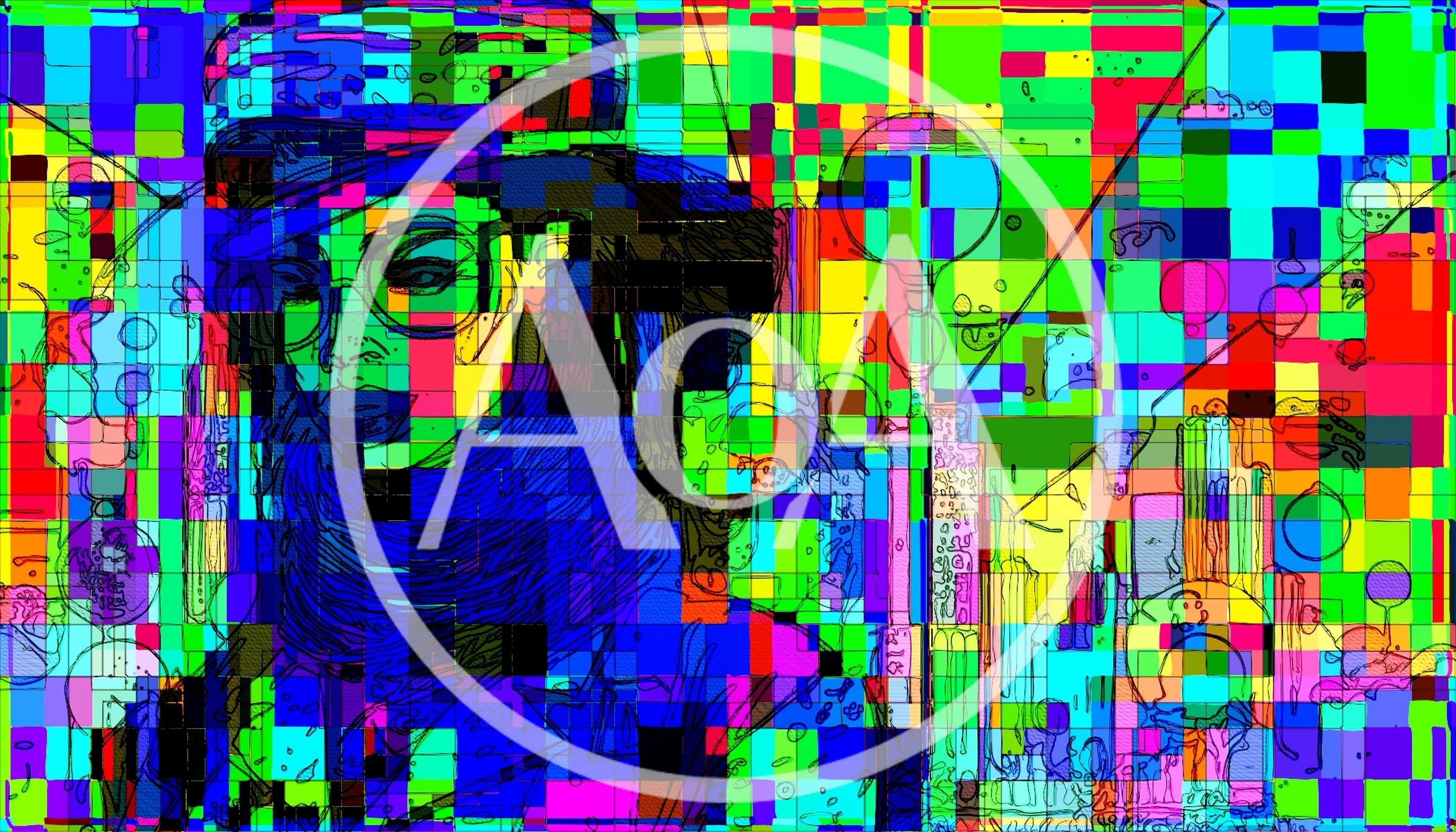 Abstract Digital Illustration Of A Woman In A Hat