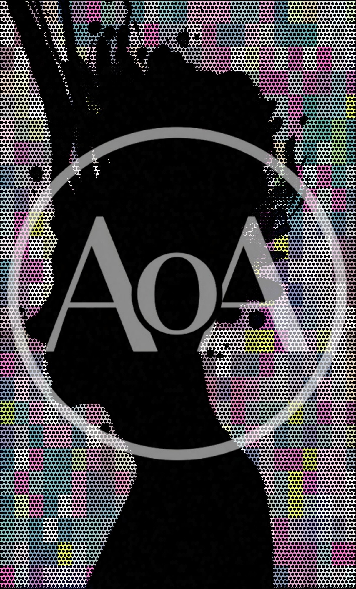 Abstract Silhouette Portrait Of Queen Elizabeth II