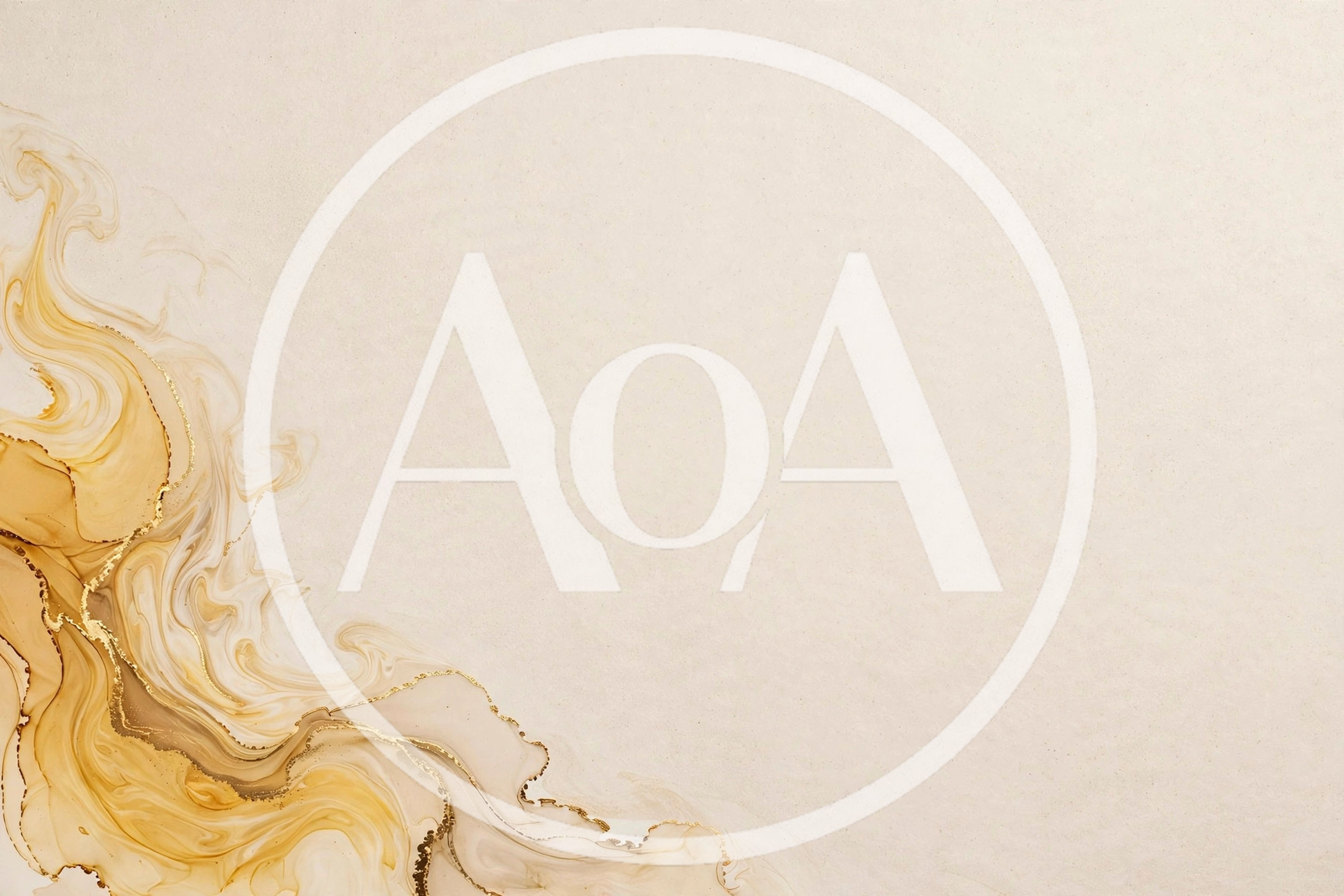 Abstract Alcohol Ink Background With Gold Veins