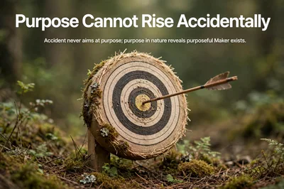 Arrow Piercing Center Of Rustic Archery Target