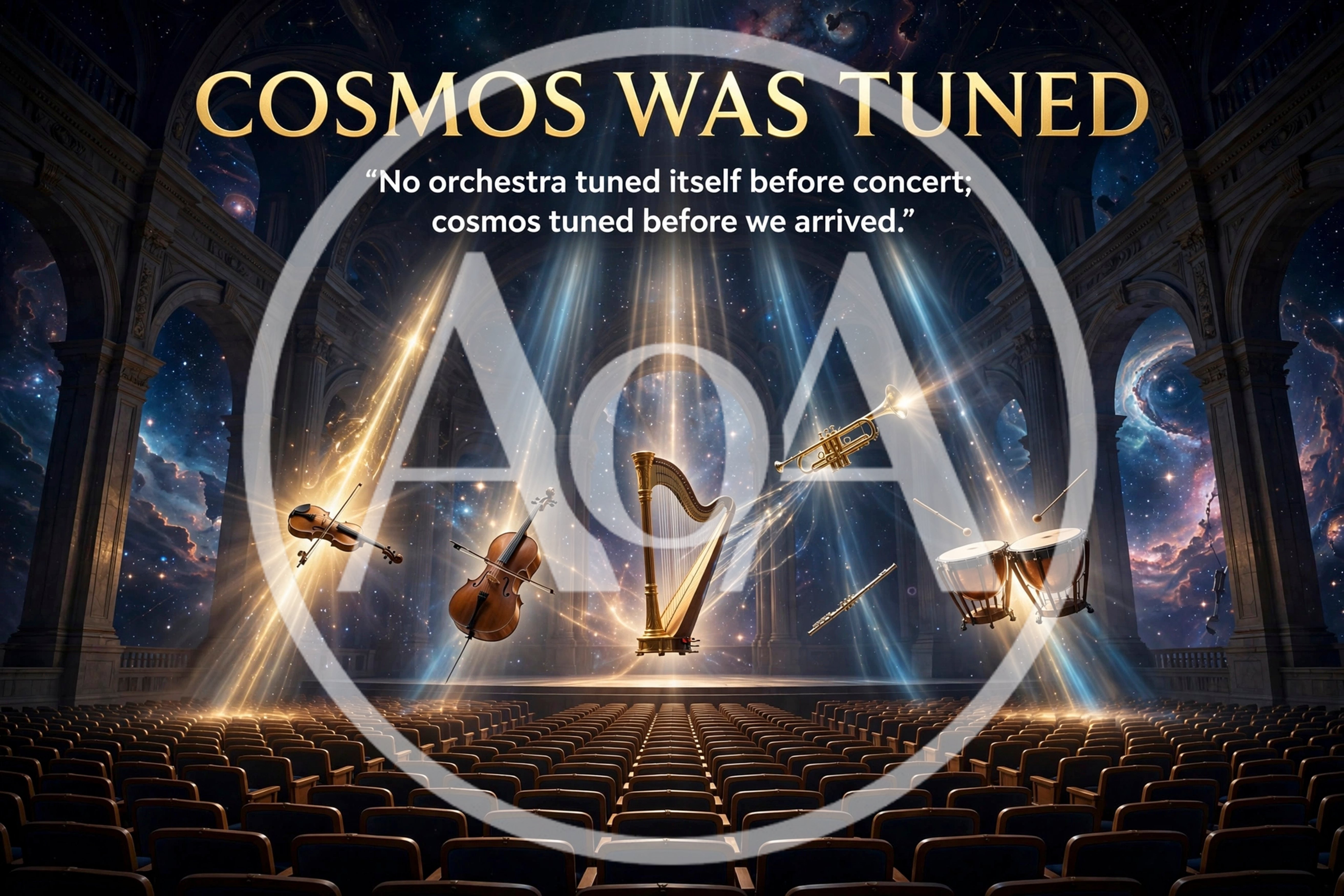 Floating Musical Instruments in a Cosmic Concert Hall