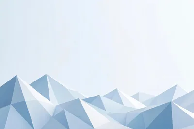 Abstract Low Poly Mountain Landscape Background