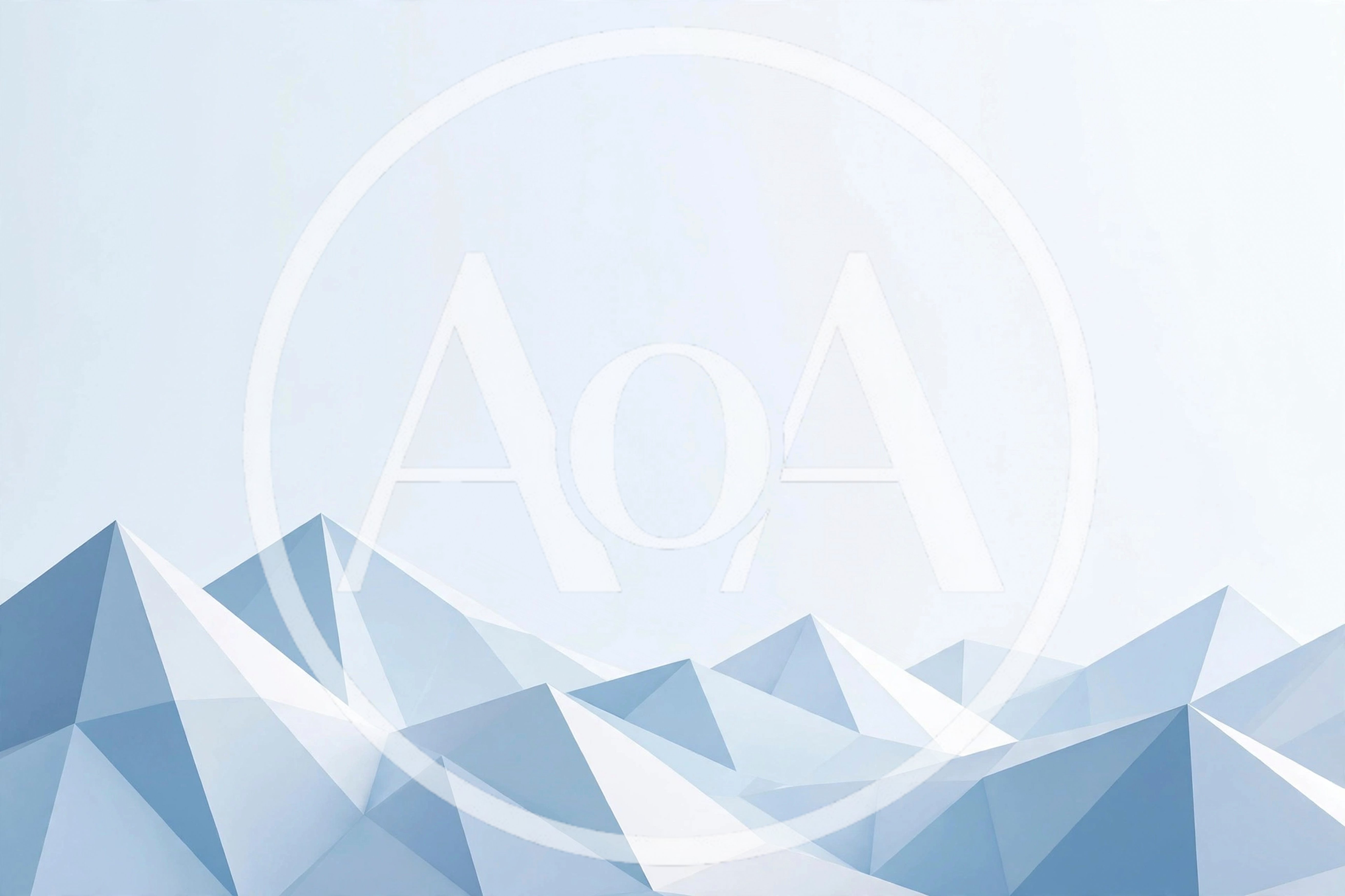 Abstract Low Poly Mountain Landscape Background
