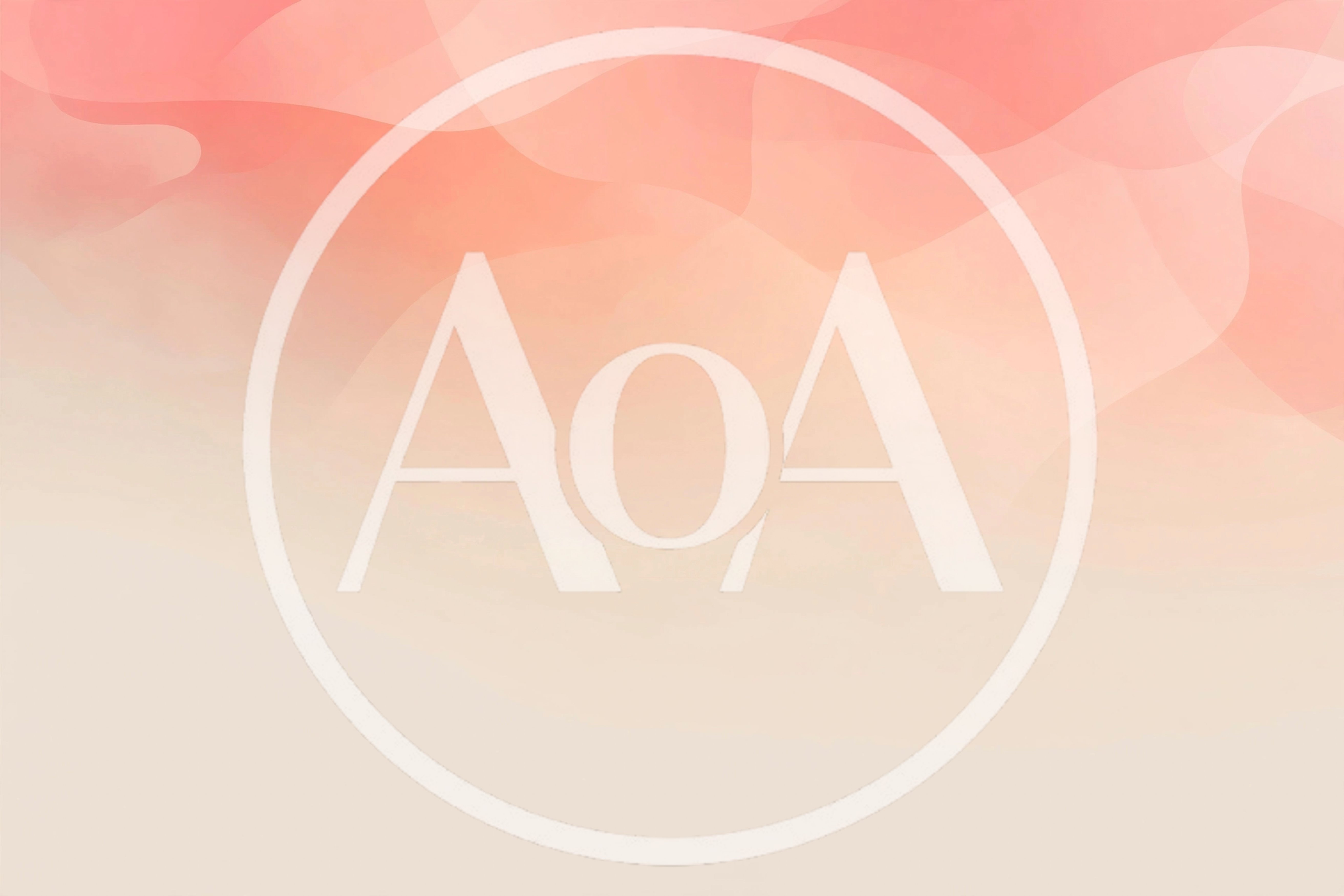 Abstract Soft Pink Watercolor Wave Background